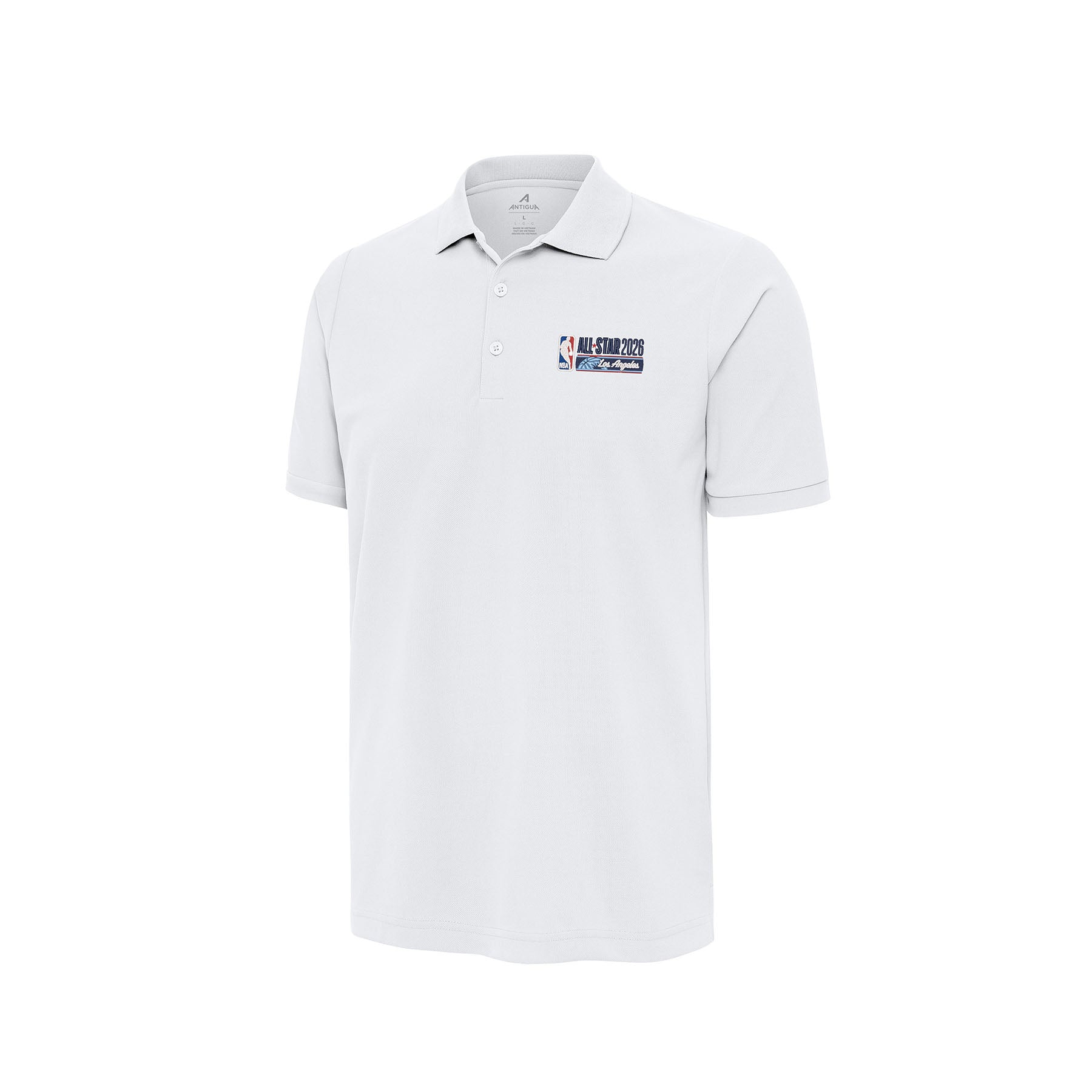 2026 NBA All - Star White Polo - Apparel - White - 20 - 000326 - S