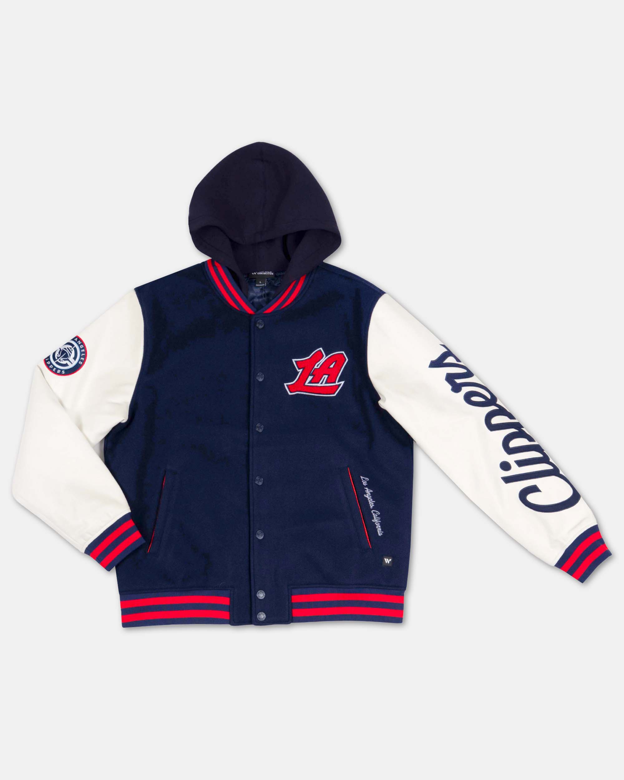 Clippers Varsity Jacket Hoodie