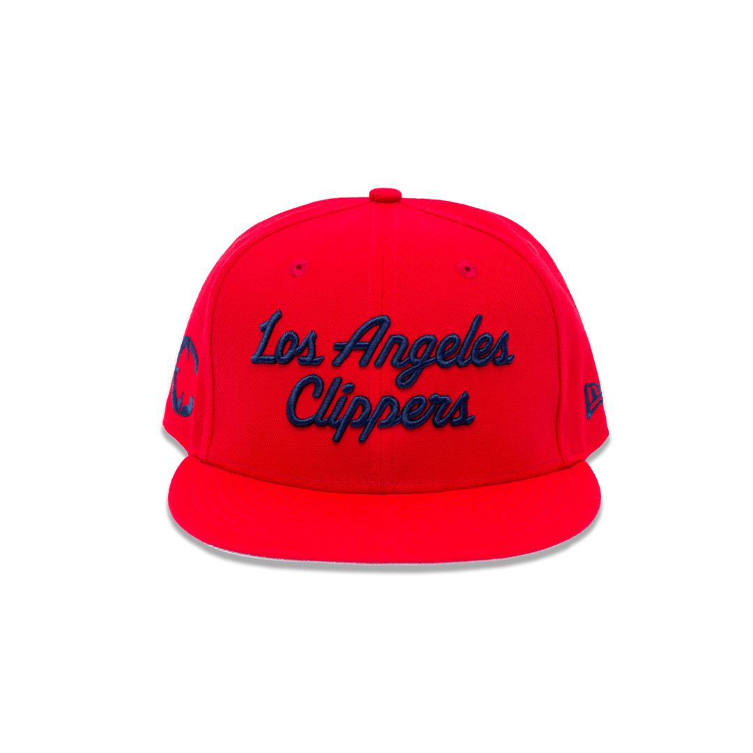 Big Kid Script 950 Snapback Hat - LA CLIPPERS TEAM STORENew Era62 - 000013