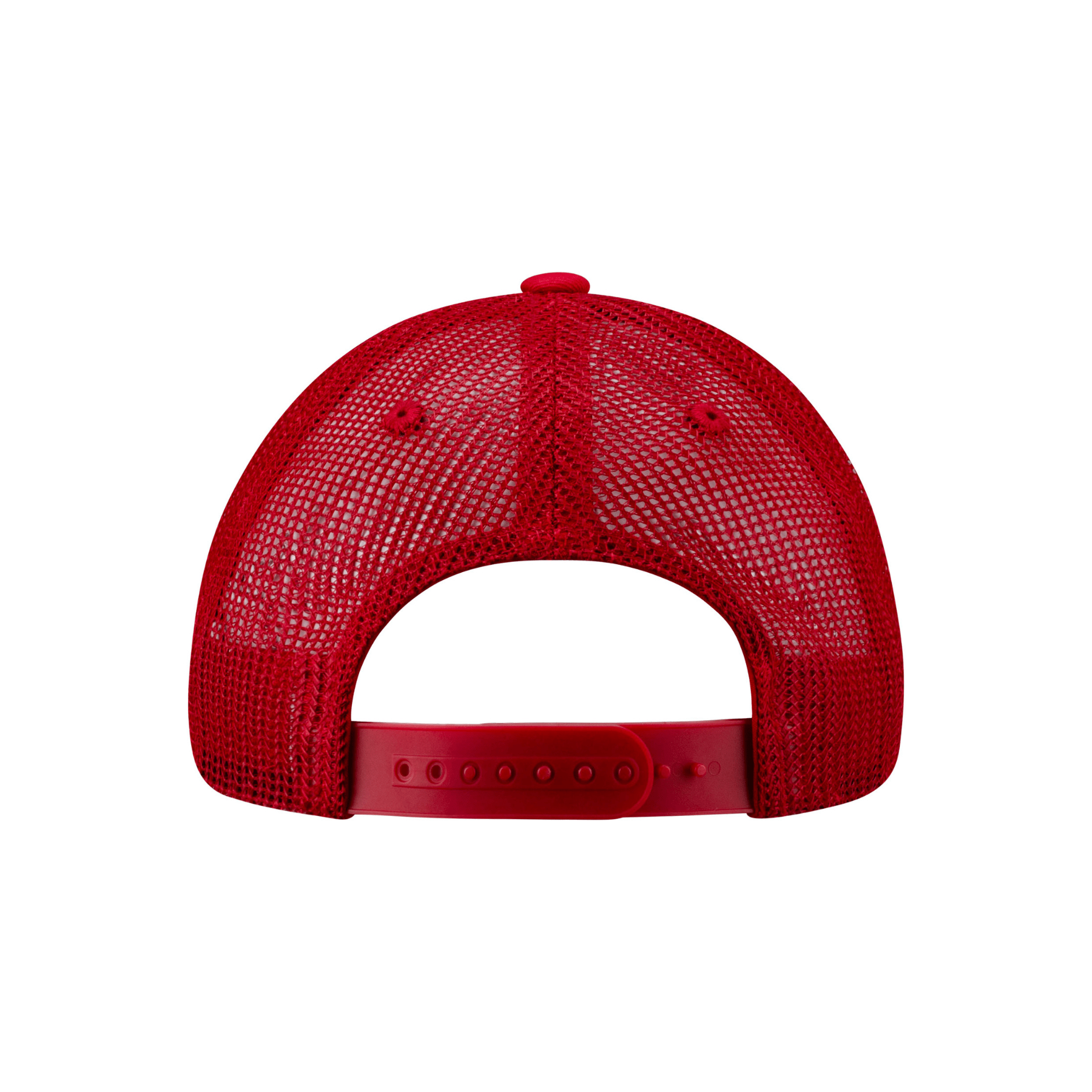 Big Kid Two - Tone Script Snapback Trucker Hat - Headwear - White/Red - 60 - 000008