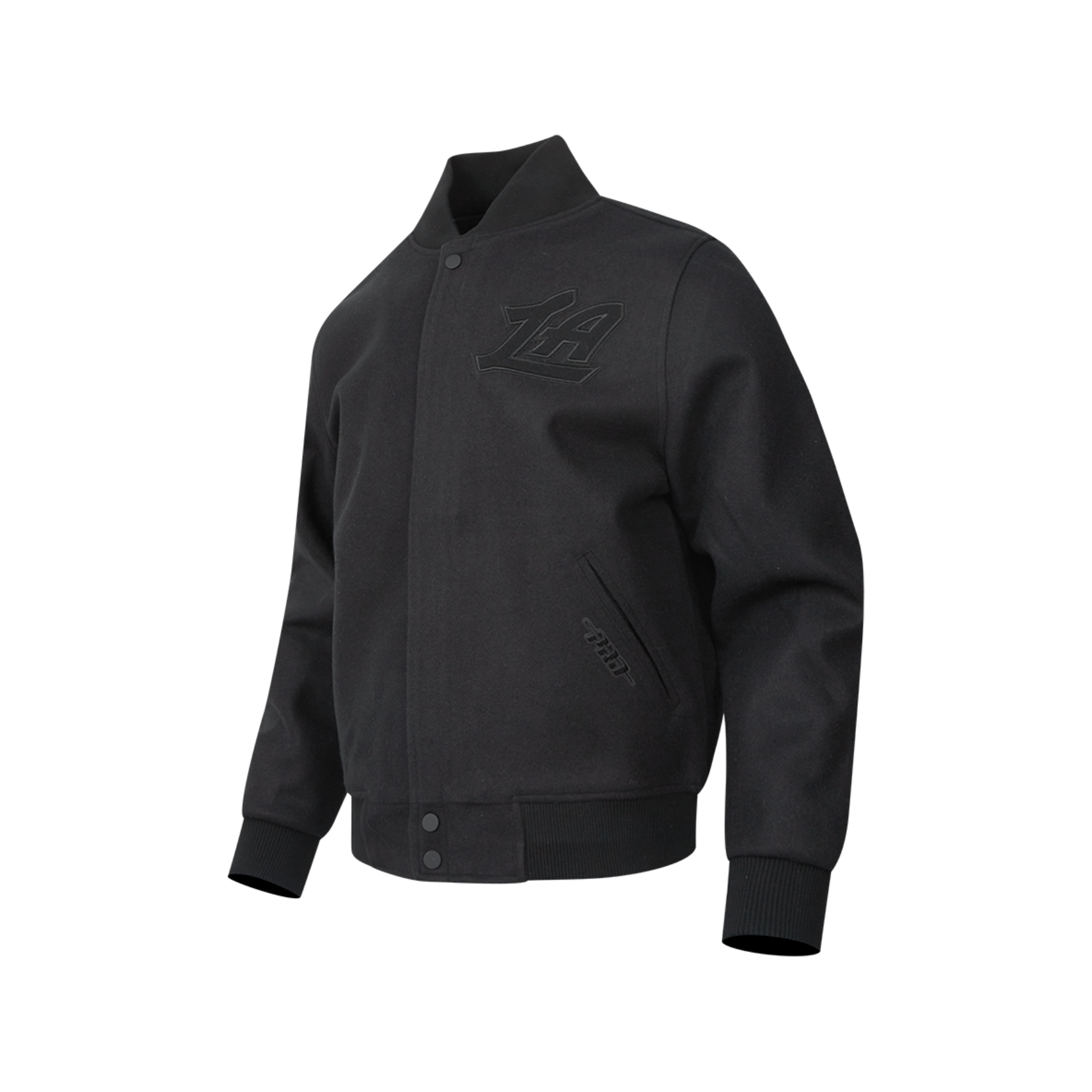 Black LA Clippers Wool Varsity Jacket - LA CLIPPERS TEAM STOREPro Standard20 - 000112 - S
