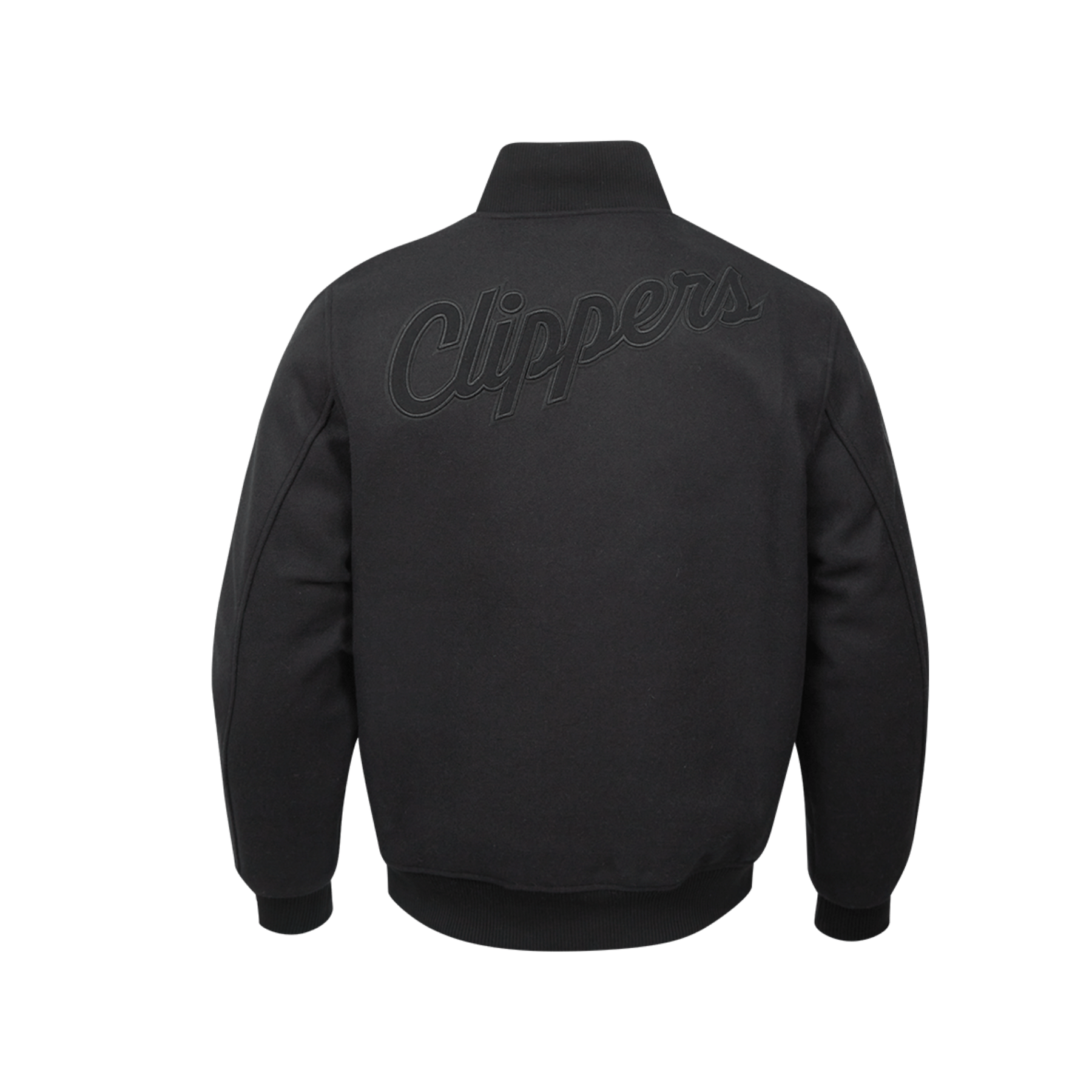 Black LA Clippers Wool Varsity Jacket - LA CLIPPERS TEAM STOREPro Standard20 - 000112 - S