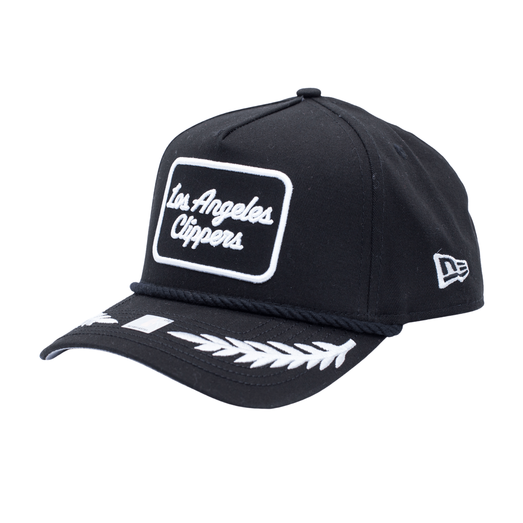 Black Los Angeles Clippers Leaves Snapback - LA CLIPPERS TEAM STORENew Era60 - 000088