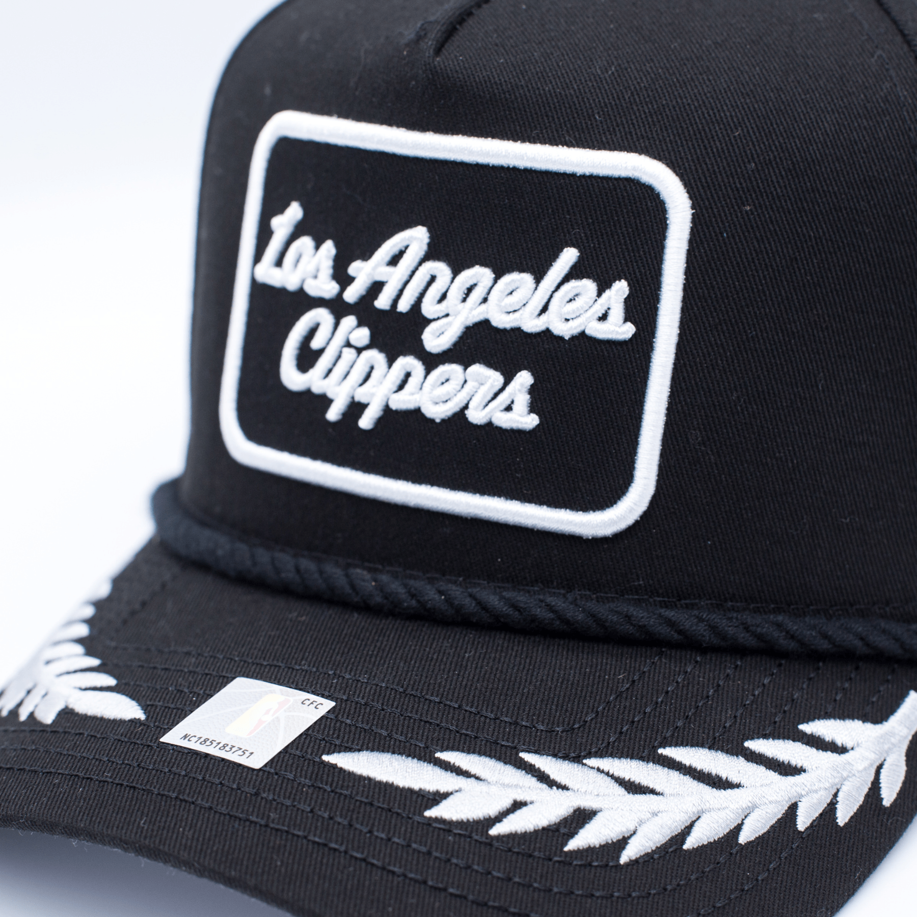 Black Los Angeles Clippers Leaves Snapback - LA CLIPPERS TEAM STORENew Era60 - 000088
