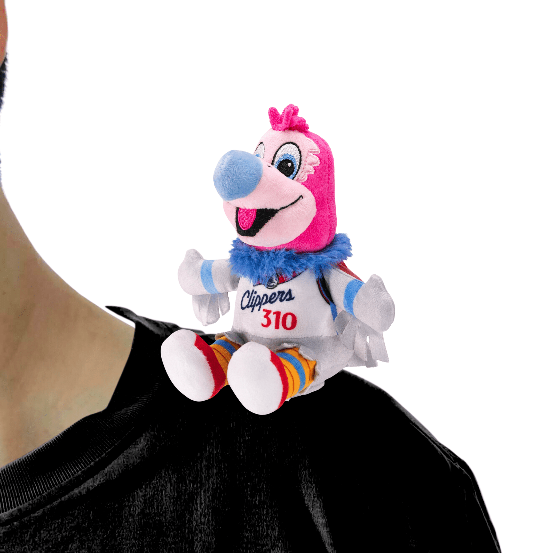 Chuck the Condor Magnetic 6” Shoulder Plush - LA CLIPPERS TEAM STOREUncanny Brands72 - 000003