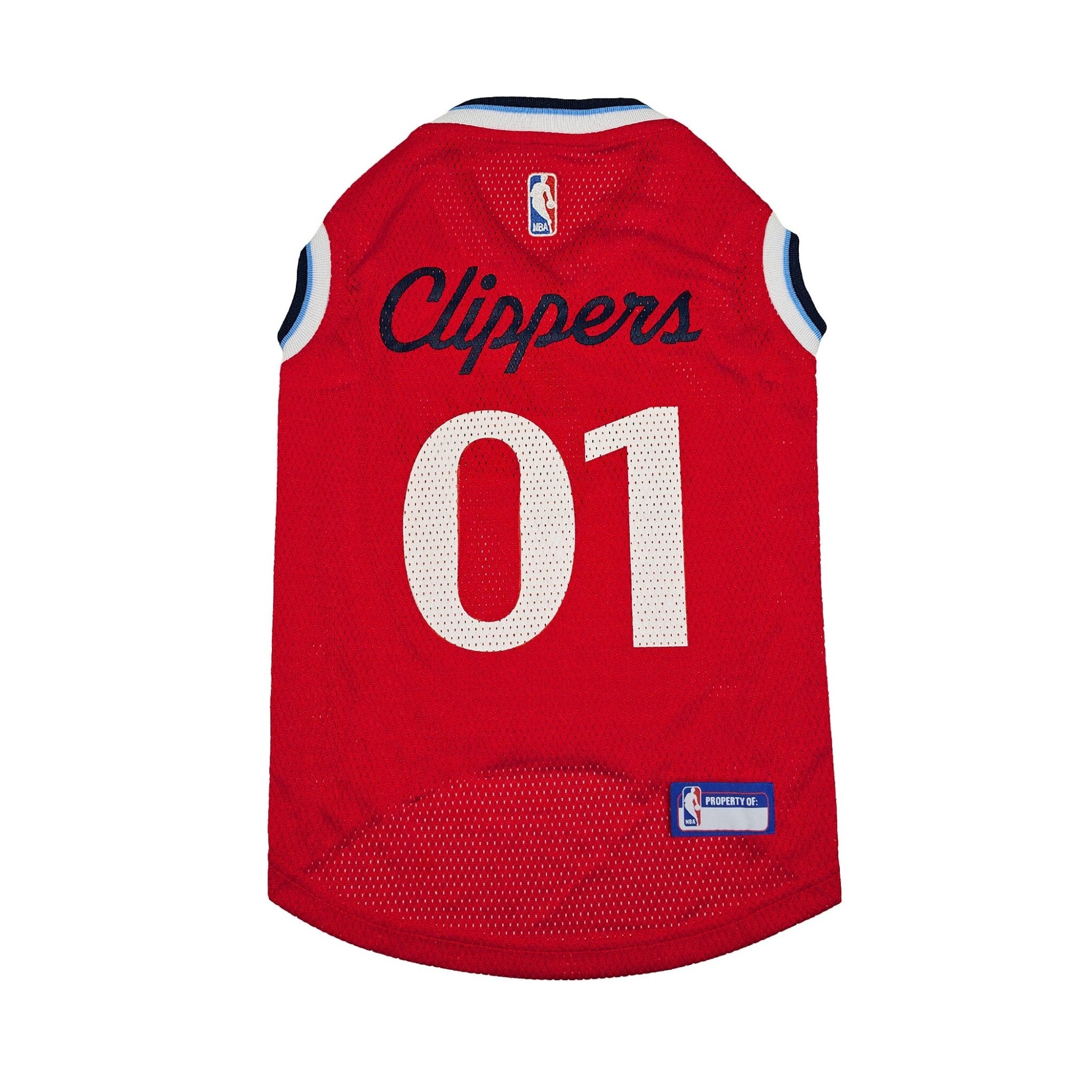 Clippers Statement Pet Jersey - LA CLIPPERS TEAM STOREPets First Co70 - 000012 - XS