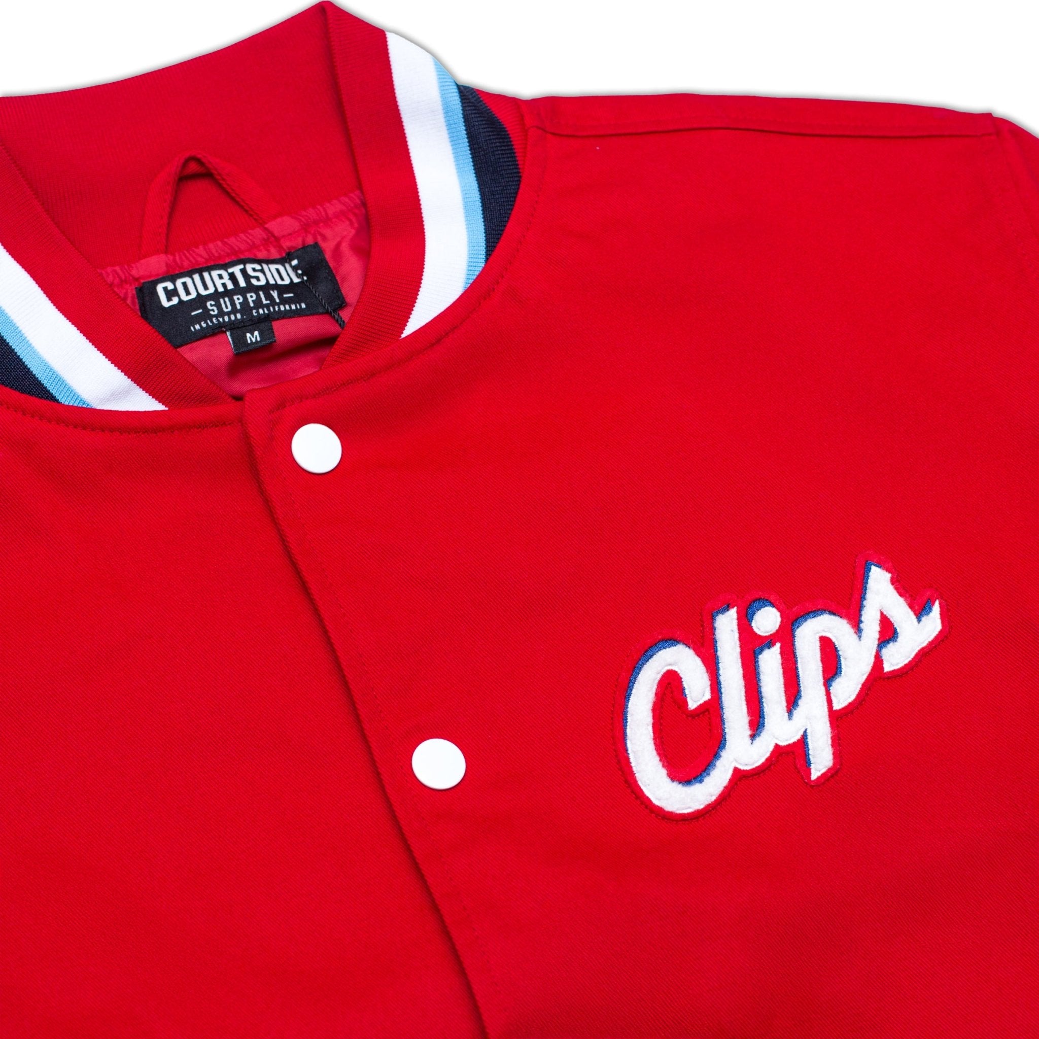 Clips Twill Bomber Jacket - LA CLIPPERS TEAM STORECourtside Supply20 - 000184 - S