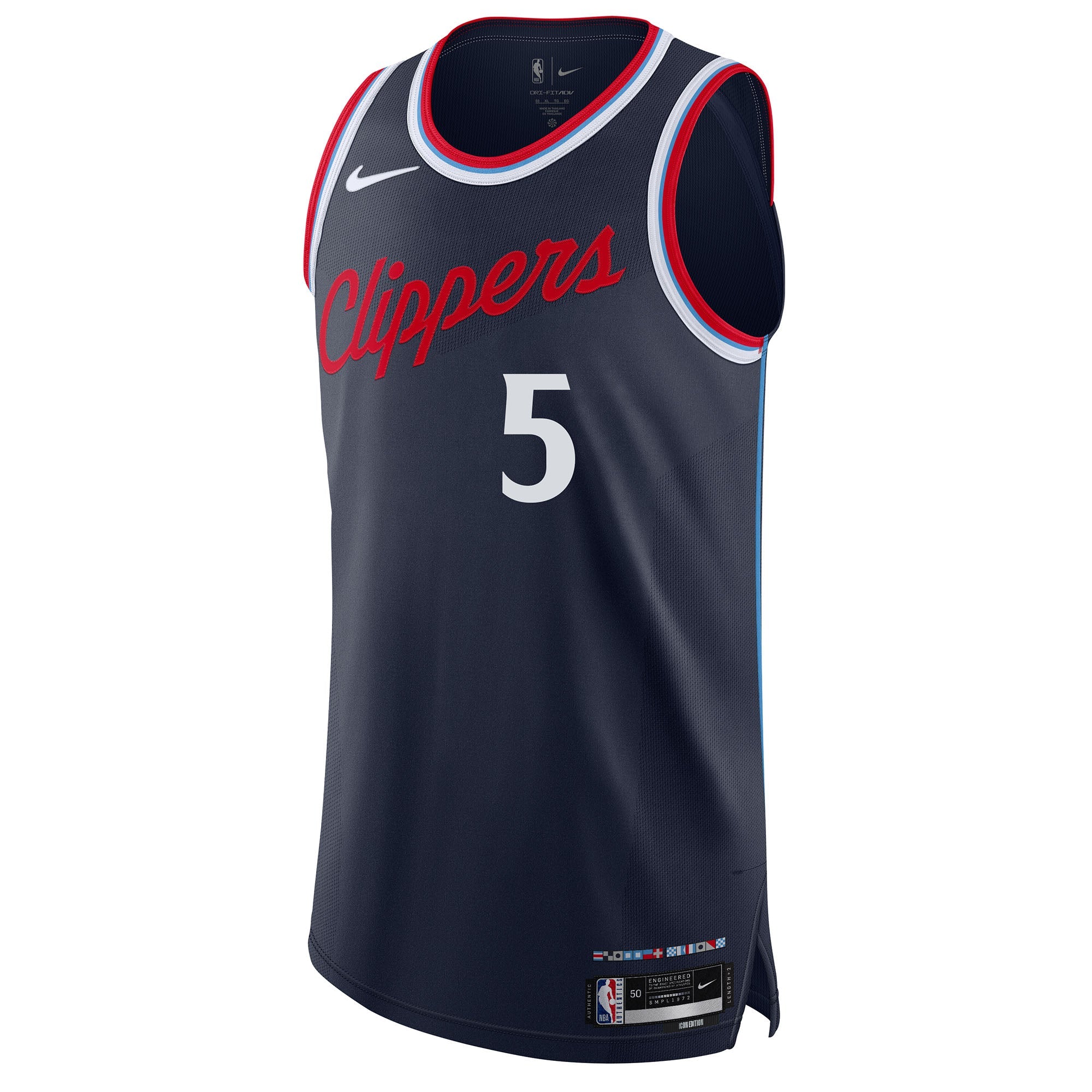 Derrick Jones Jr. '25 - '26 Icon Authentic Jersey - Jerseys - Navy - 10 - 000032 - 40/S