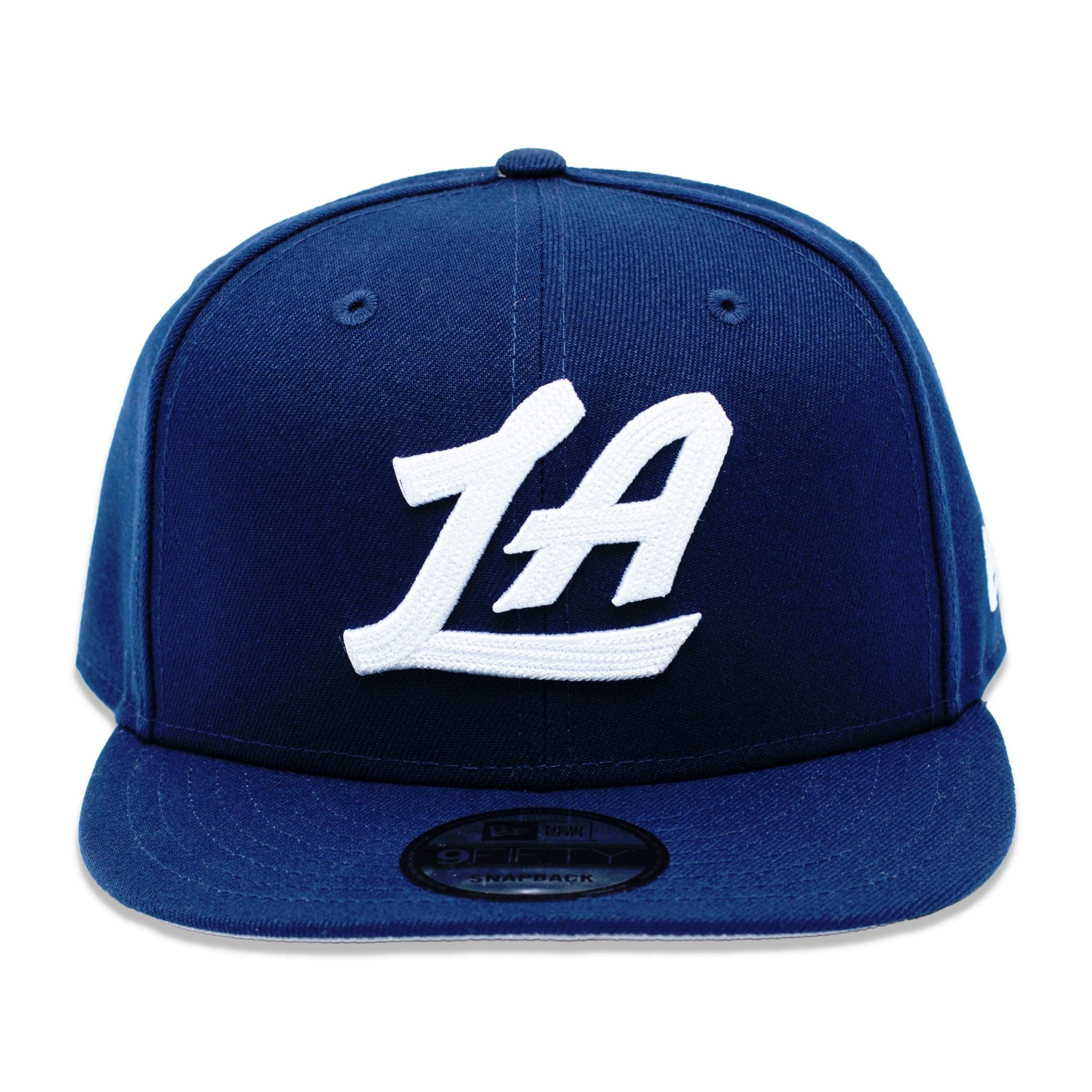 Navy LA Flat Brim 950 Snapback - LA CLIPPERS TEAM STORENew Era60 - 000028
