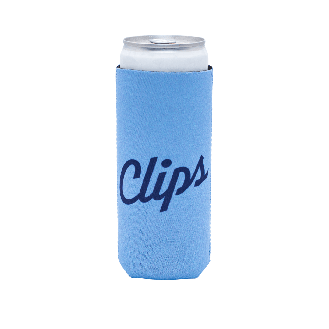 Pacific Blue 12 OZ Slim LA Logo Koozie - LA CLIPPERS TEAM STORELA CLIPPERS TEAM STORE71 - 000013
