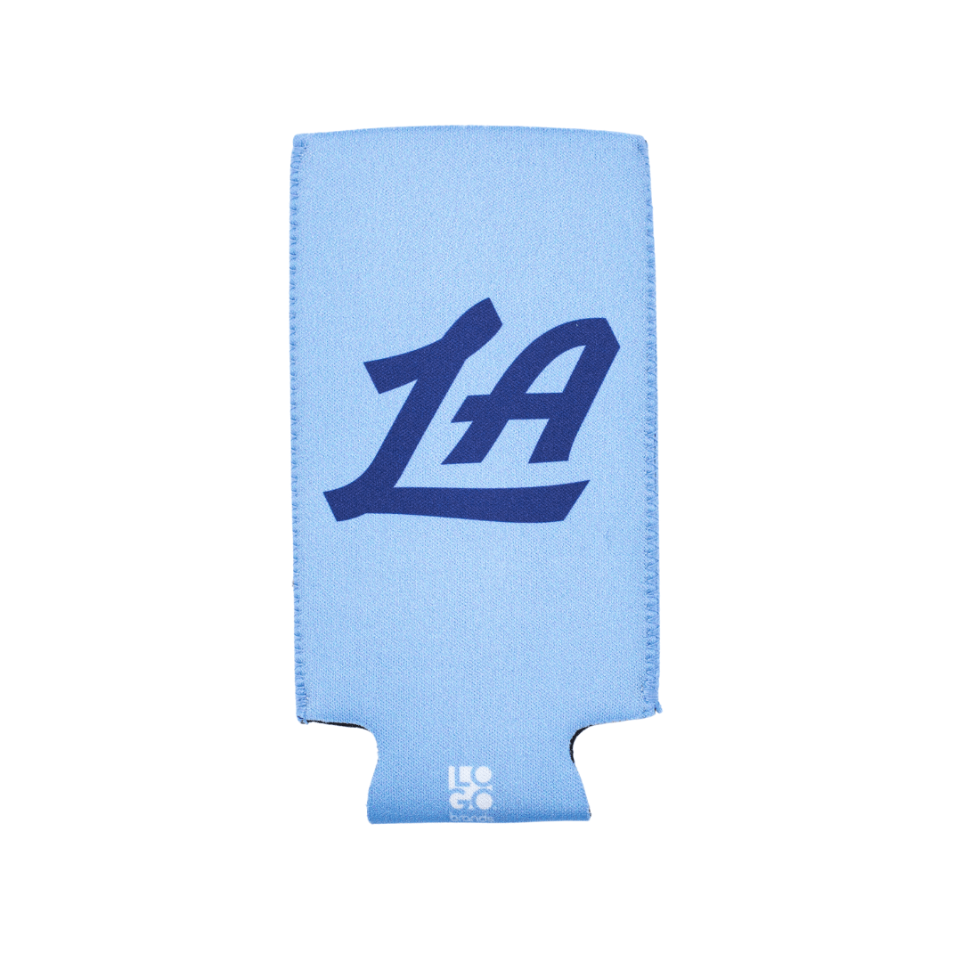 Pacific Blue 12 OZ Slim LA Logo Koozie - LA CLIPPERS TEAM STORELA CLIPPERS TEAM STORE71 - 000013