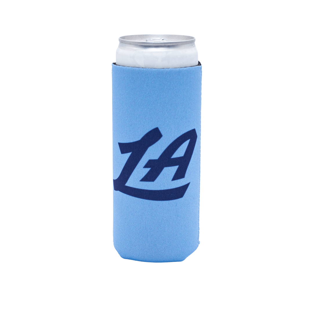 Pacific Blue 12 OZ Slim LA Logo Koozie - LA CLIPPERS TEAM STORELA CLIPPERS TEAM STORE71 - 000013
