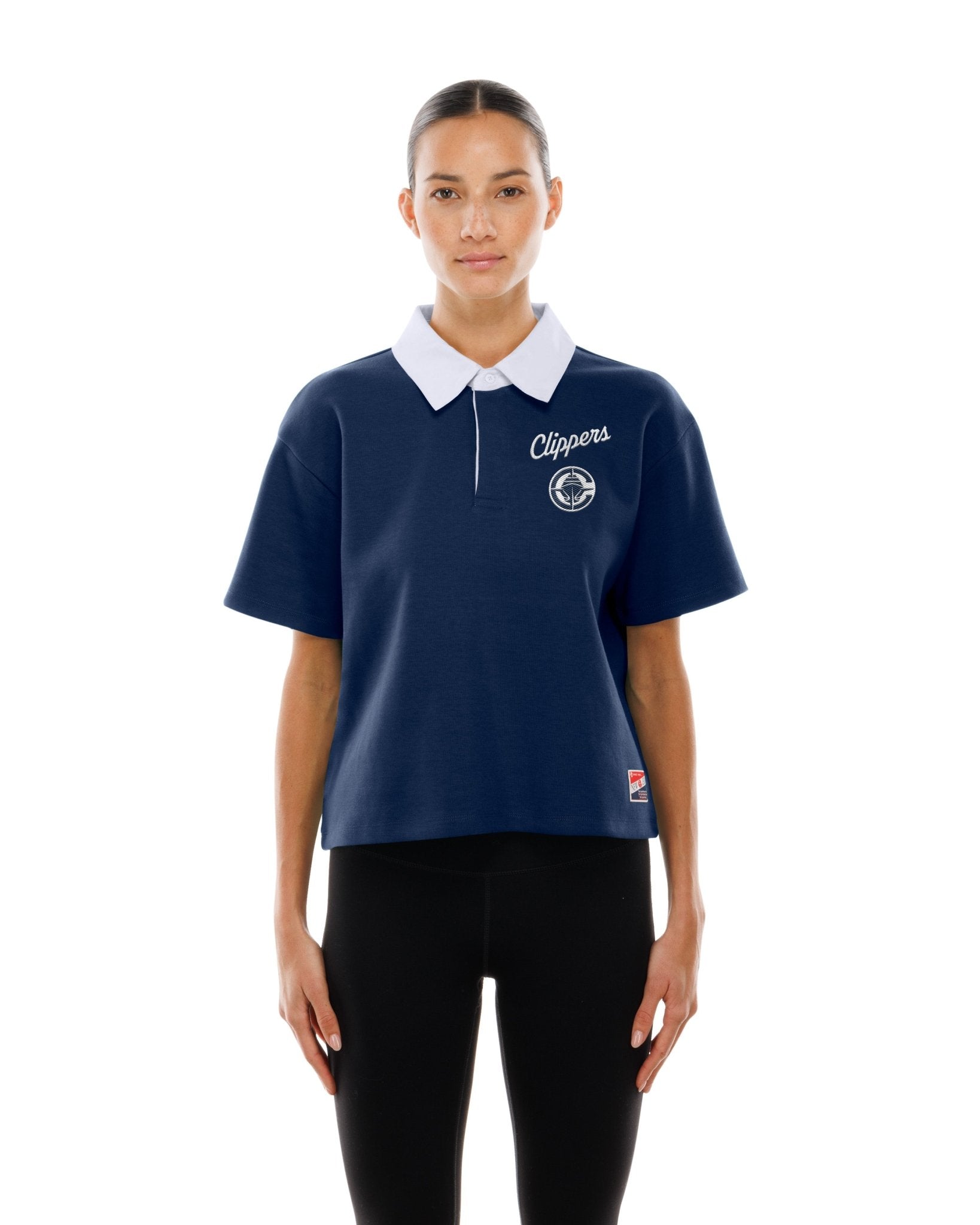 Womens Navy Boxy Polo - Apparel - Navy - 30 - 000084 - XS