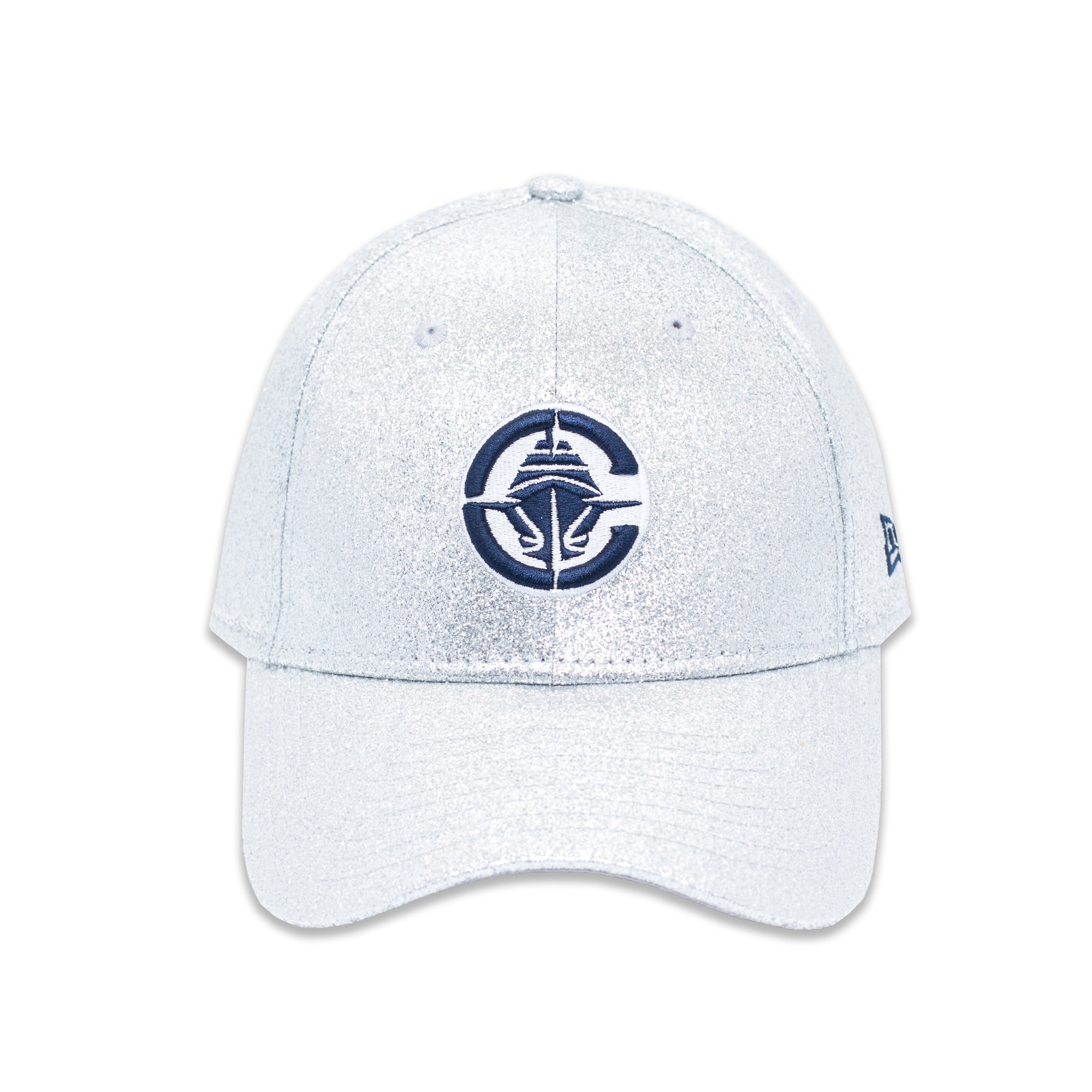 Women's Silver Glitter Adjustable Hat - LA CLIPPERS TEAM STORENew Era61 - 000003