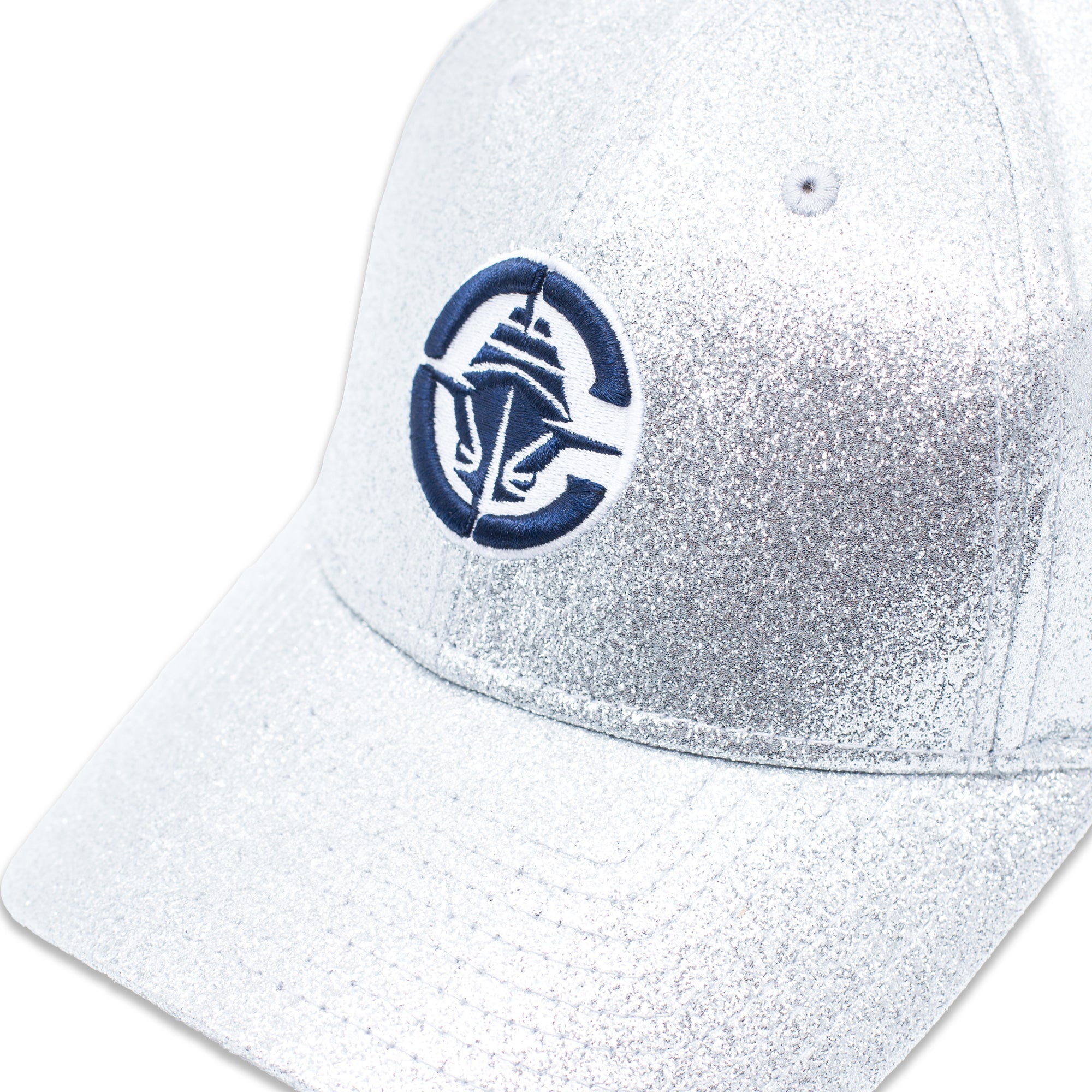 Women's Silver Glitter Adjustable Hat - LA CLIPPERS TEAM STORENew Era61 - 000003