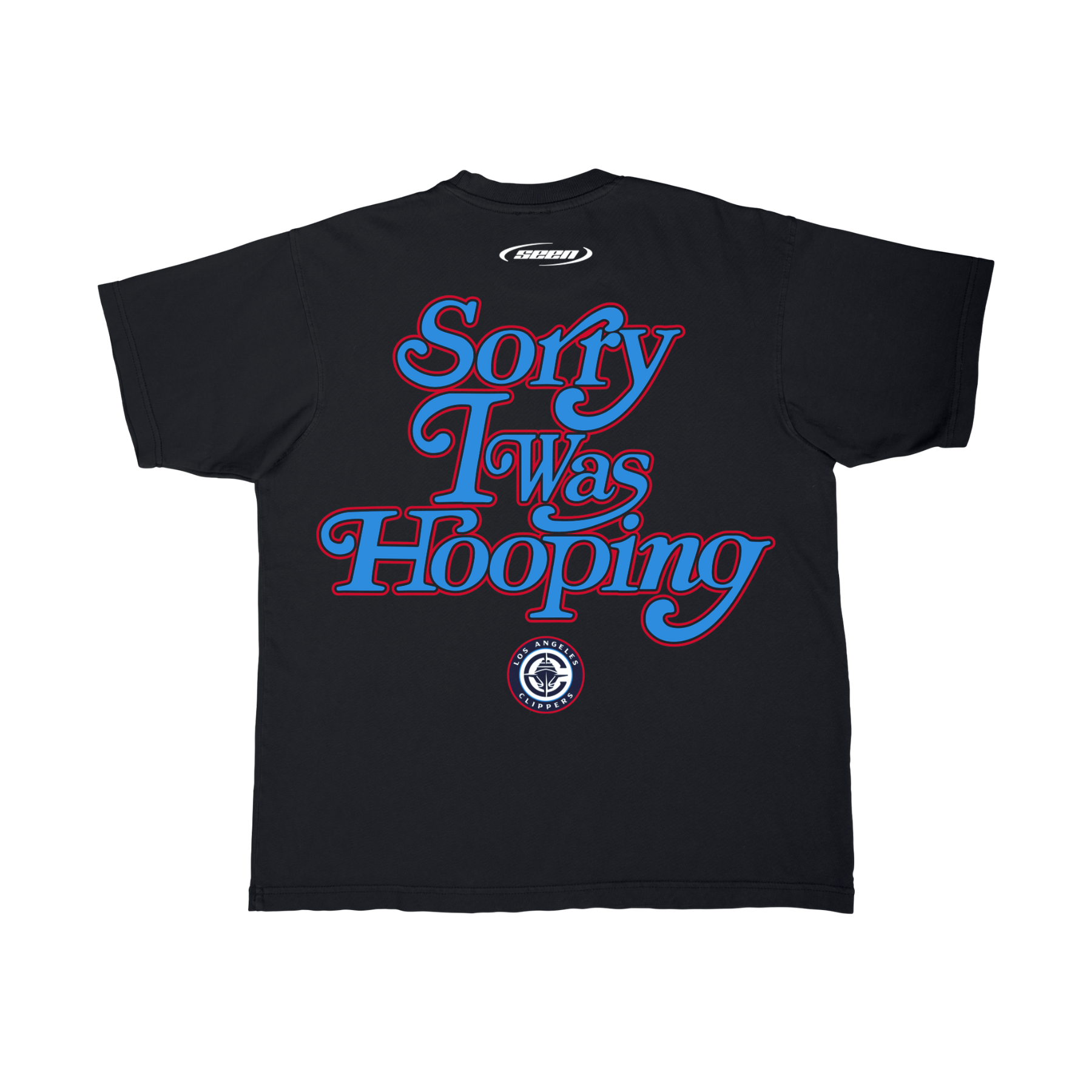 Seen x LA Clippers Sorry I Was Hooping T-Shirt