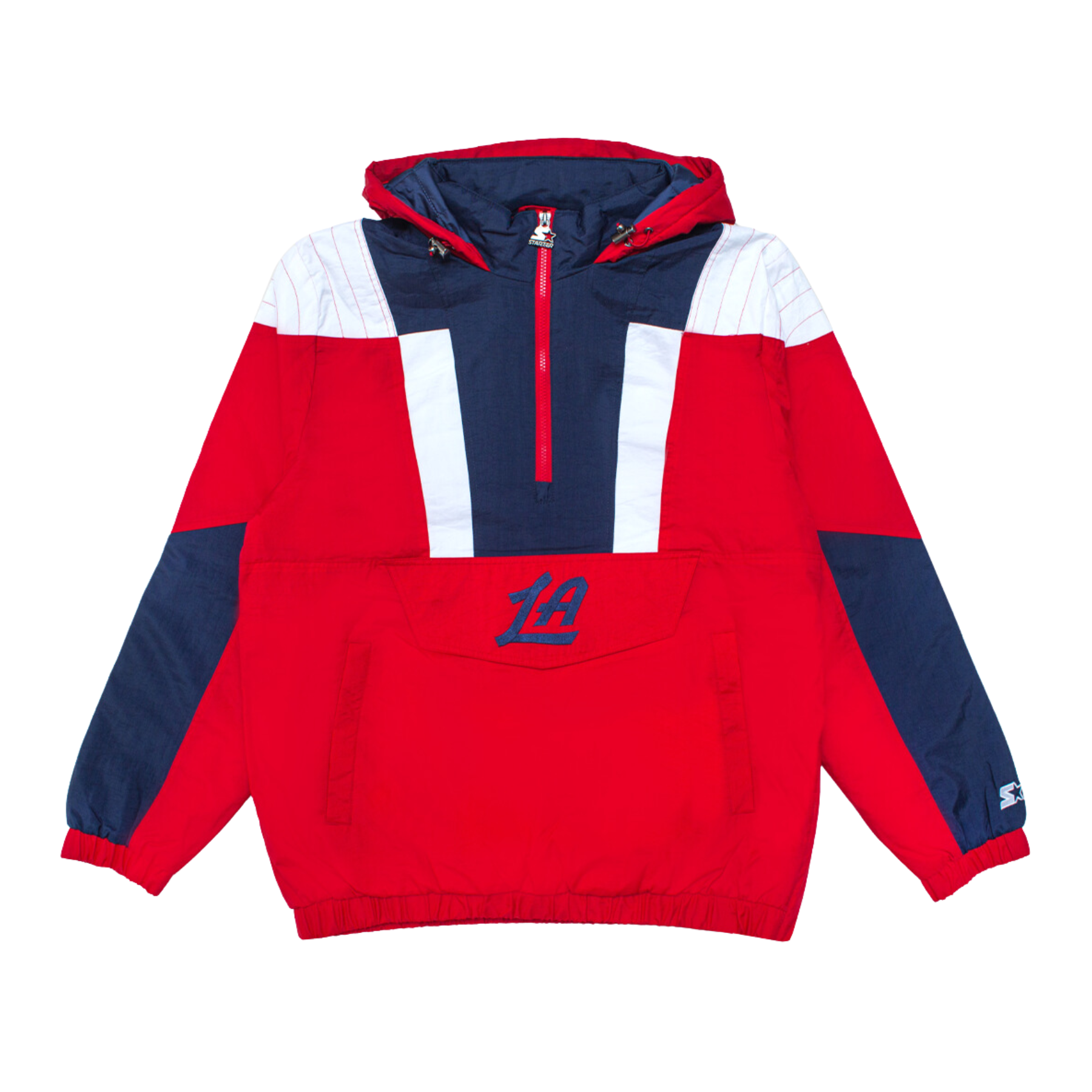 Red Clippers Half Zip Pullover Jacket