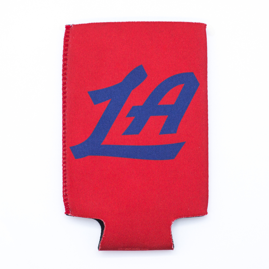 Red 16 OZ Primary Logo Koozie