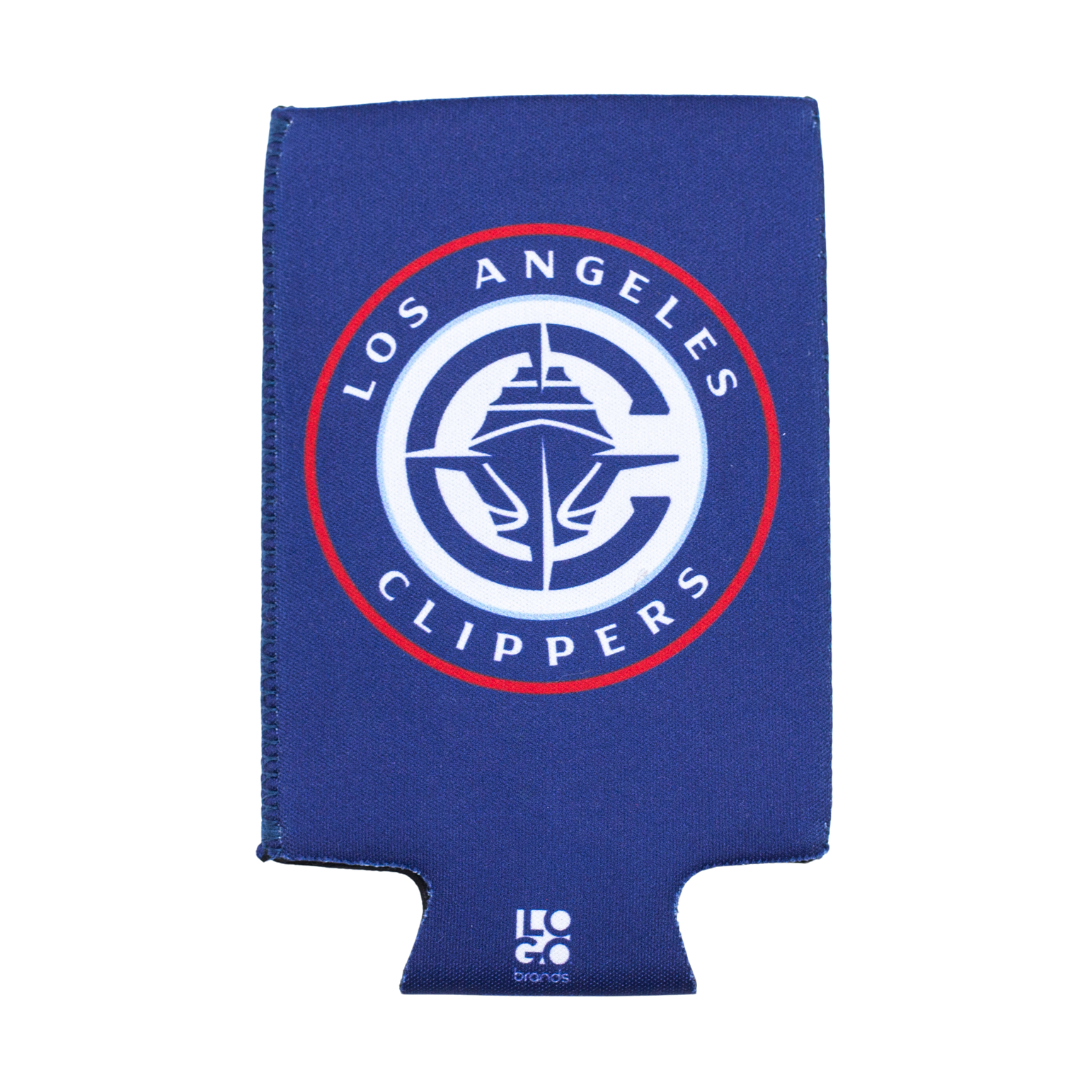 Navy 16 OZ Global Logo Koozie