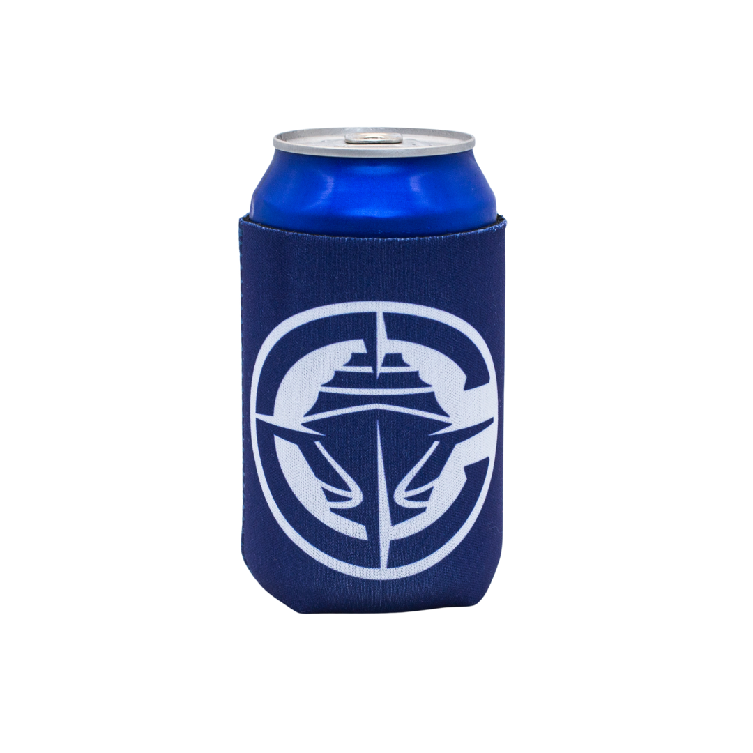 Navy 12 OZ Primary Logo Koozie