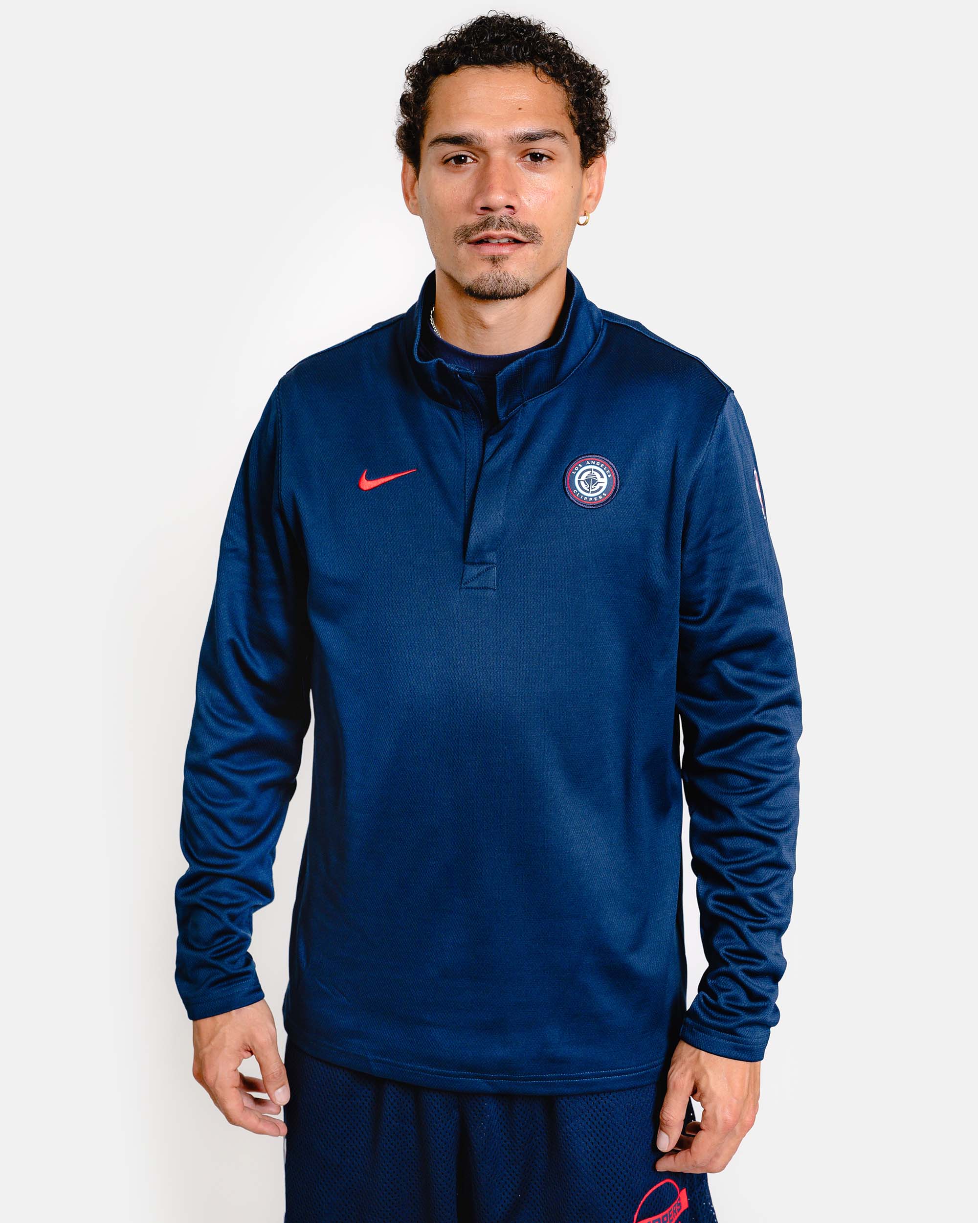 Nike Navy 1/4 Zip Sweater