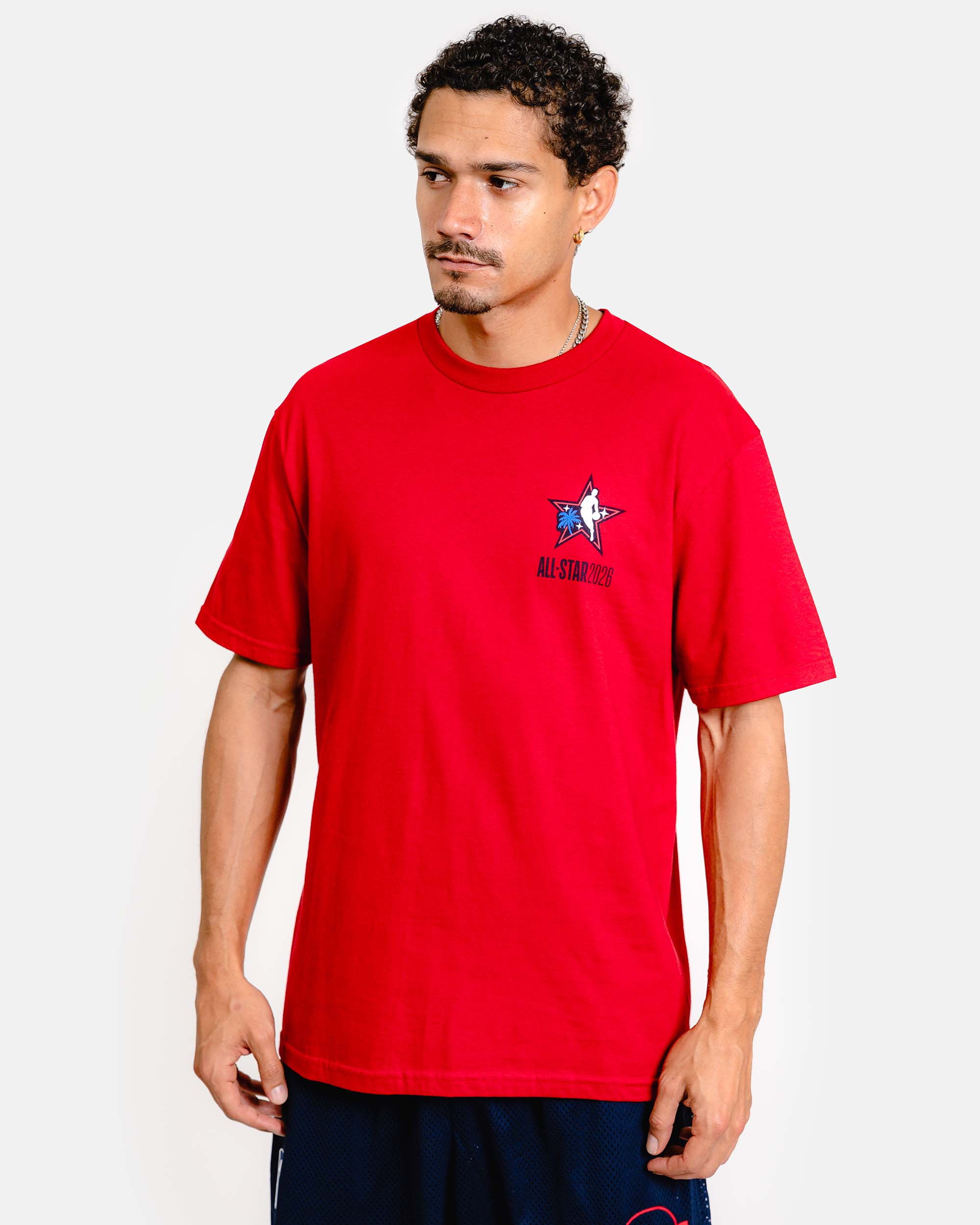 2026 All-Star Red Graphic T-Shirt