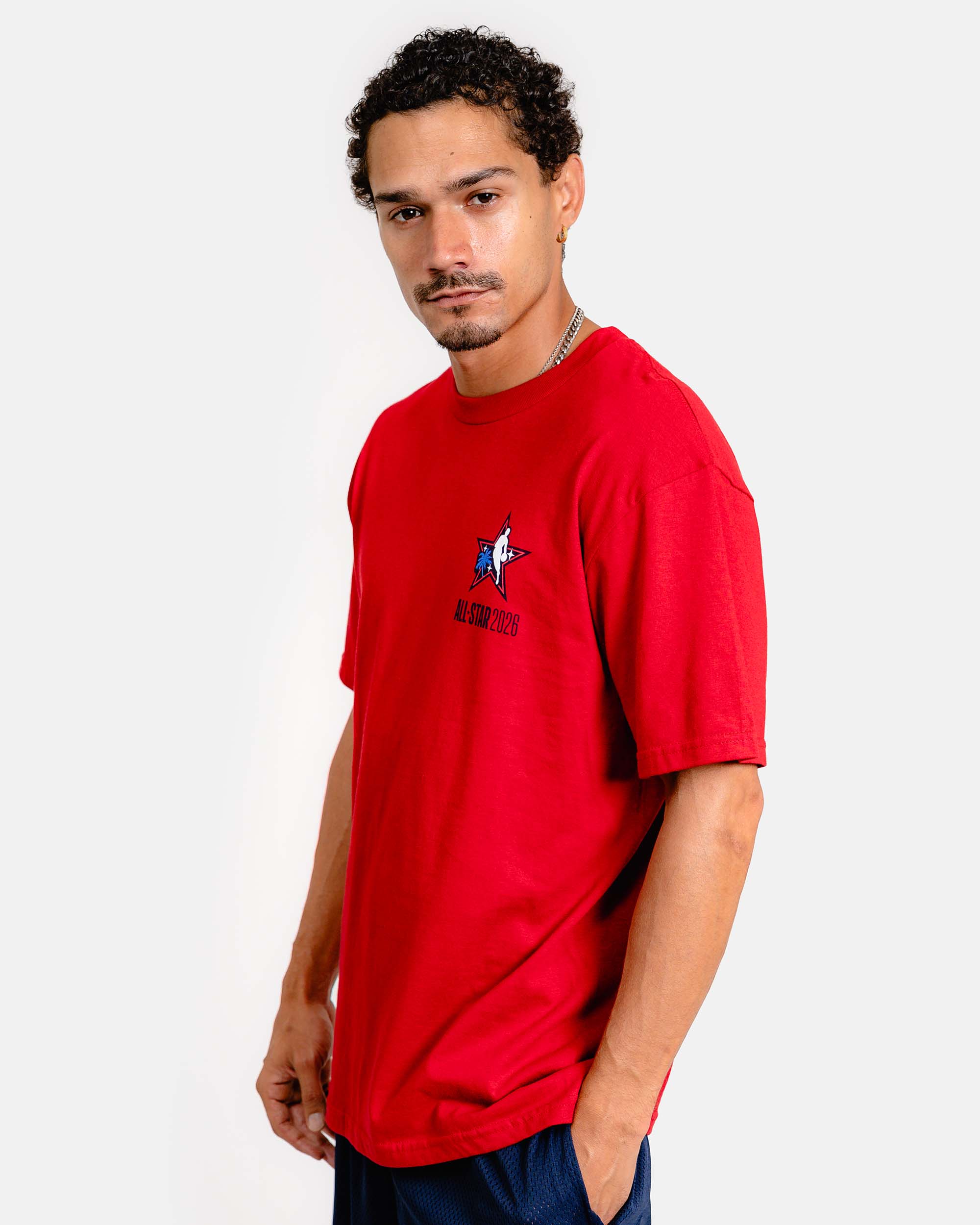 2026 All-Star Red Graphic T-Shirt
