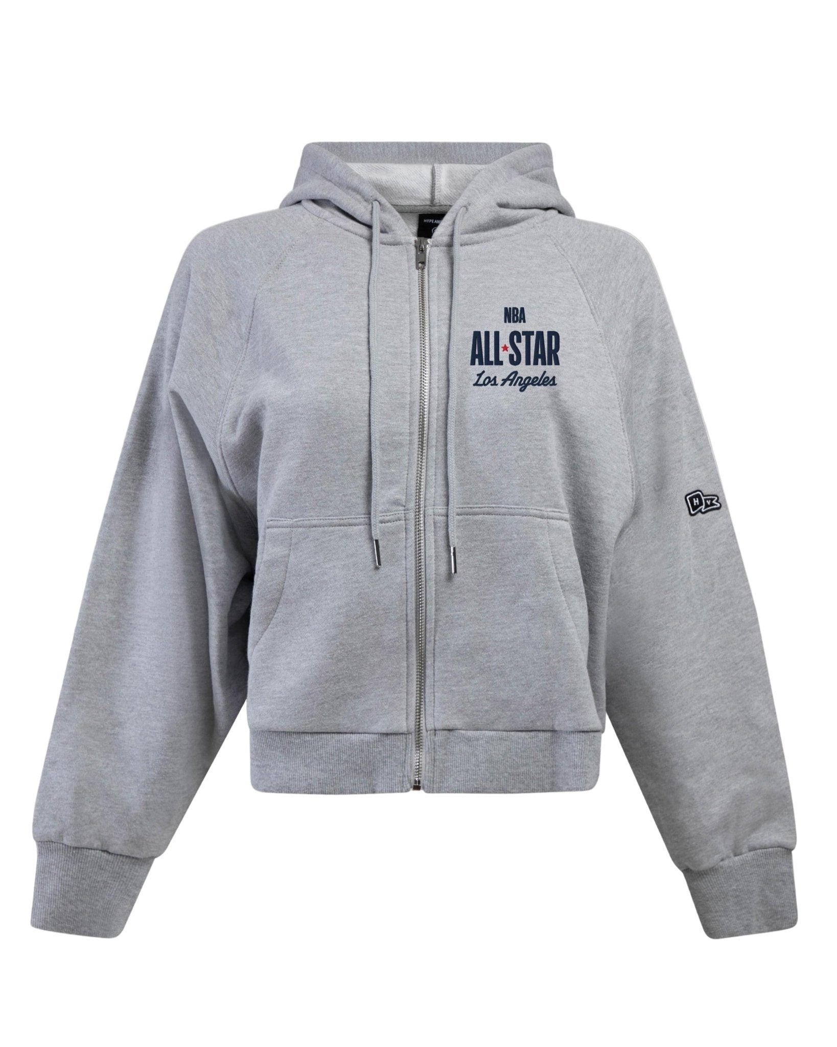 2026 NBA All - Star Zip Hoodie - Apparel - Heather Gray - 30 - 000121 - XS