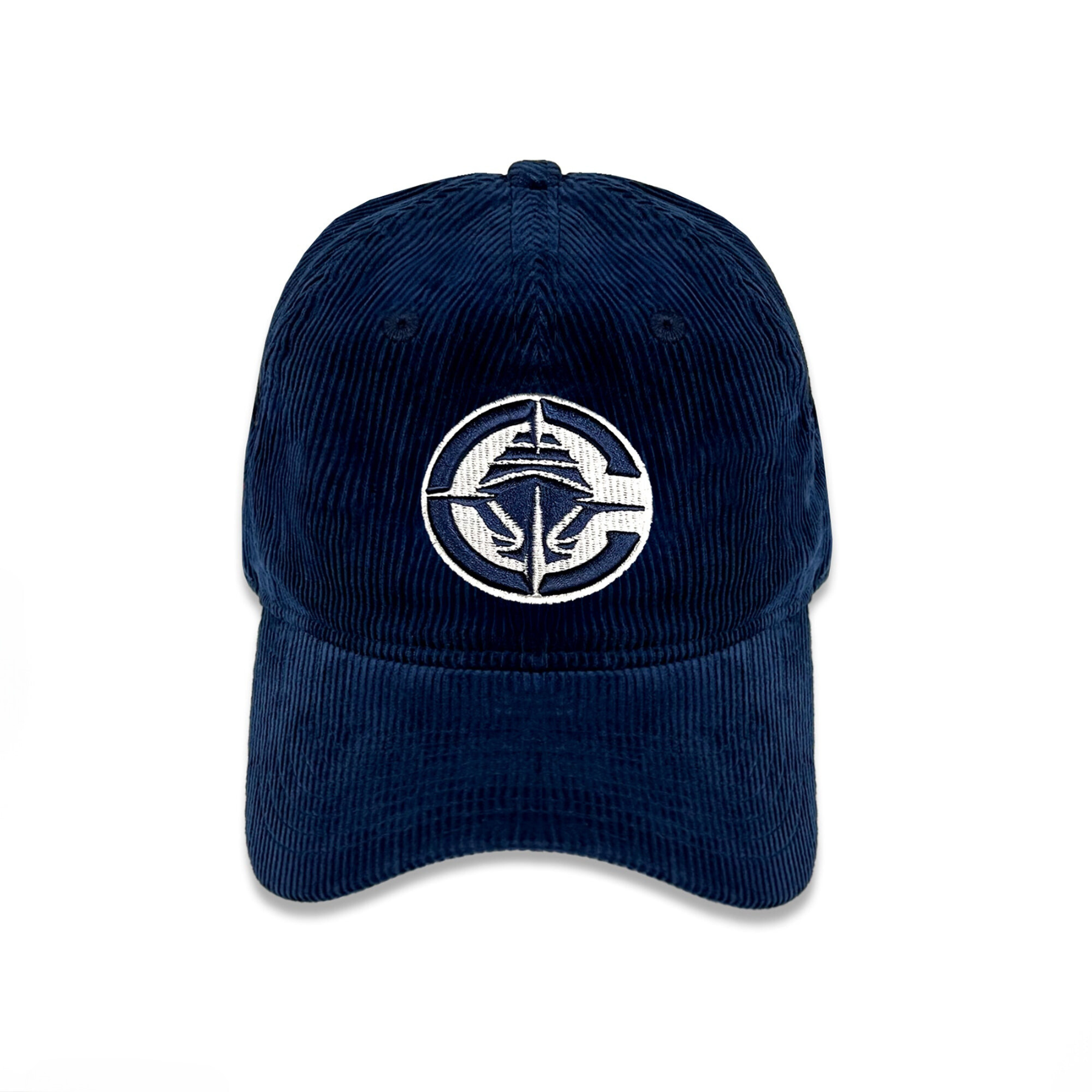 Navy Corduroy Primary Logo 920 Adjustable Cap