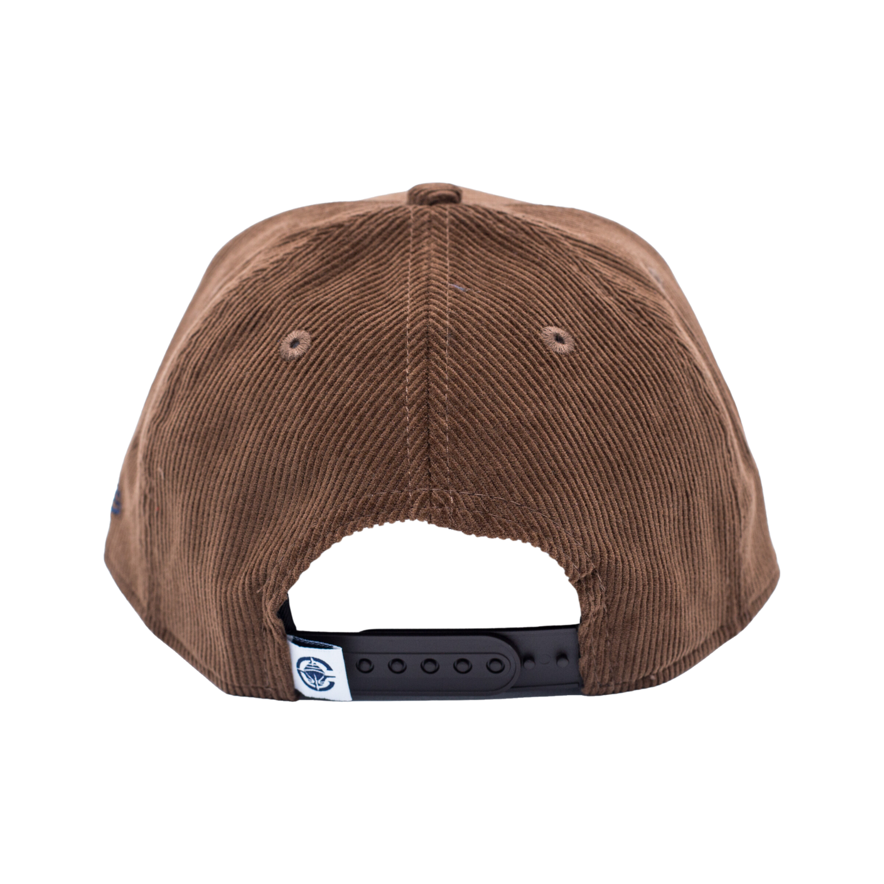 Brown Corduroy Diagonal Clippers Dad Hat