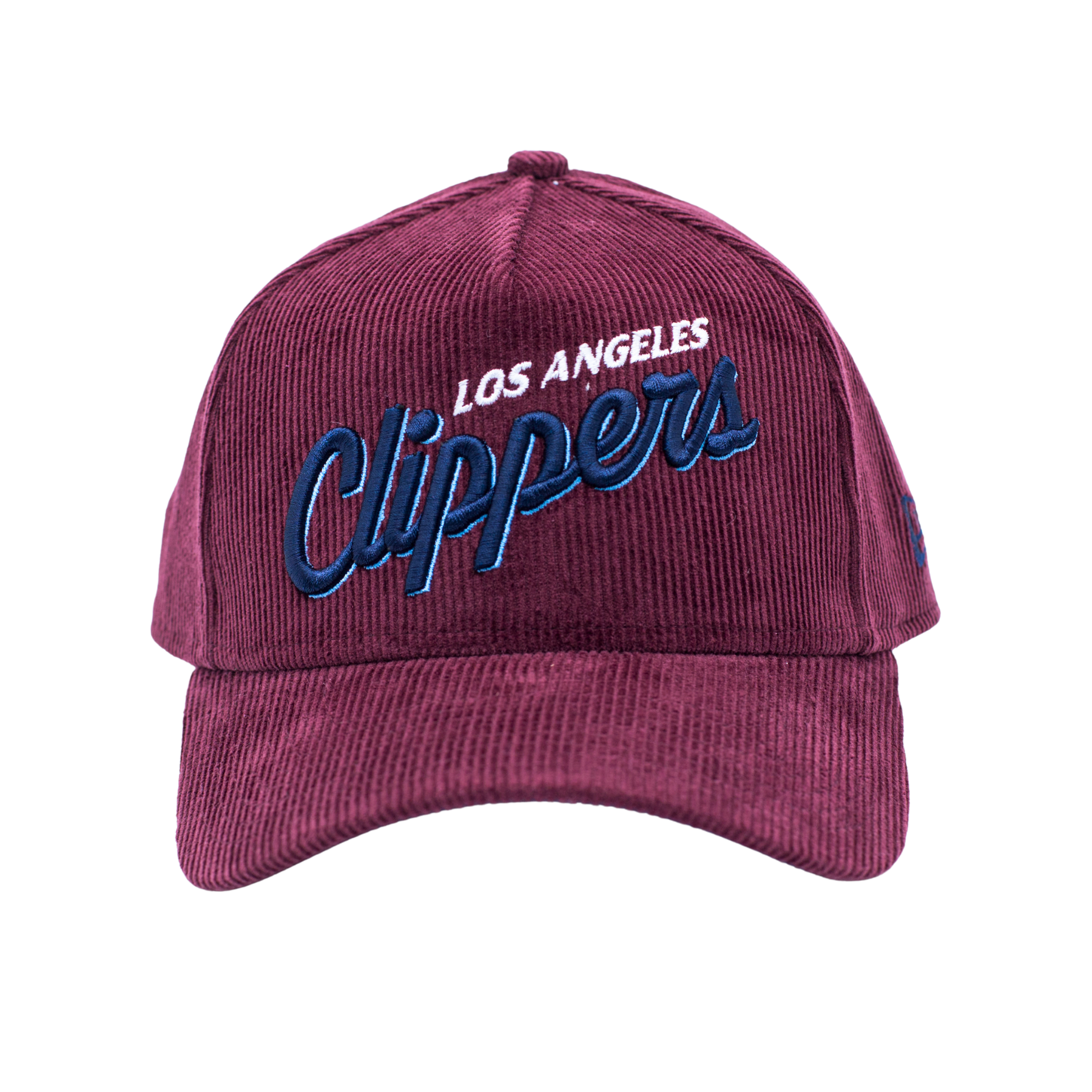 Red Corduroy Diagonal Clippers Dad Hat