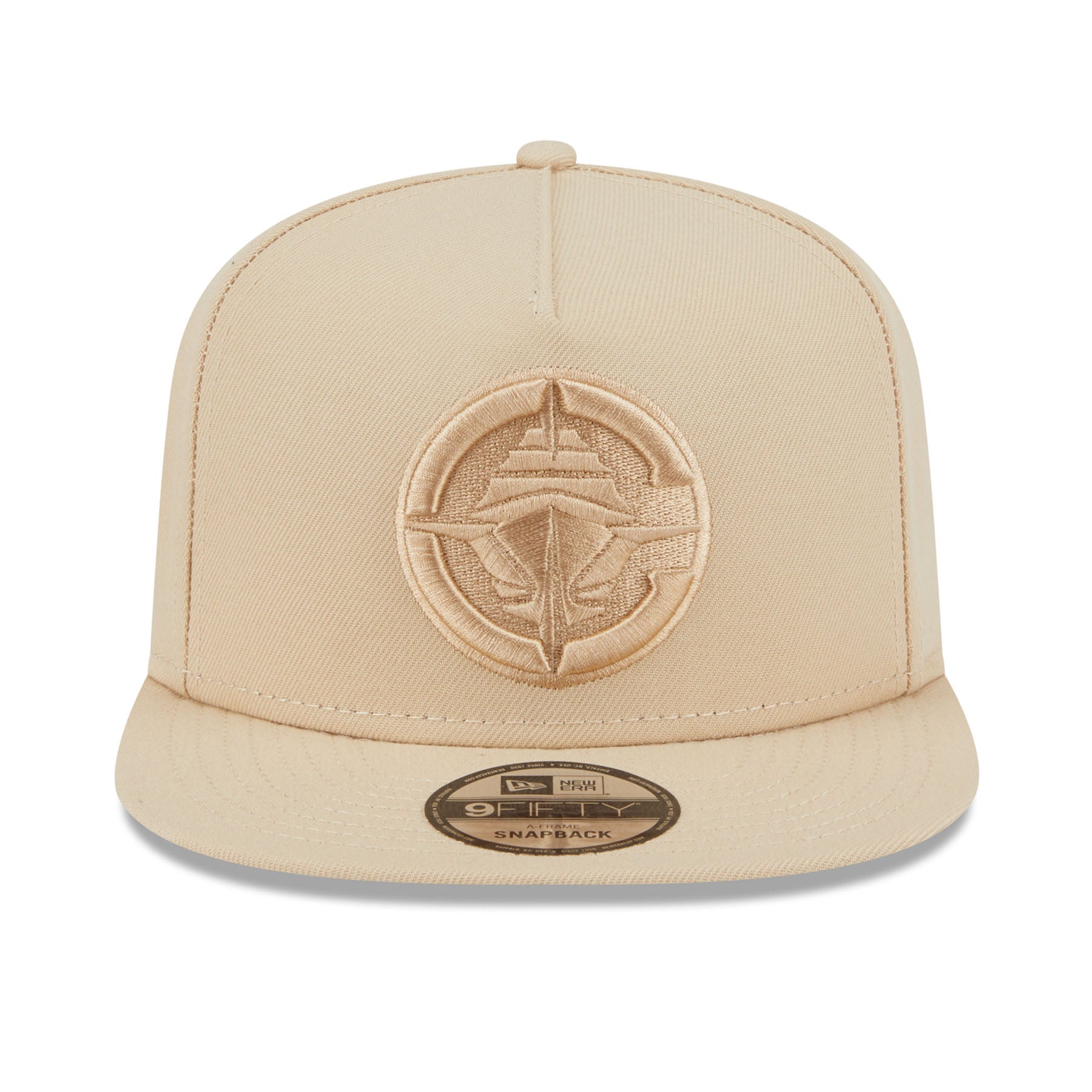 Beige 950 A-Frame Primary Logo Hat
