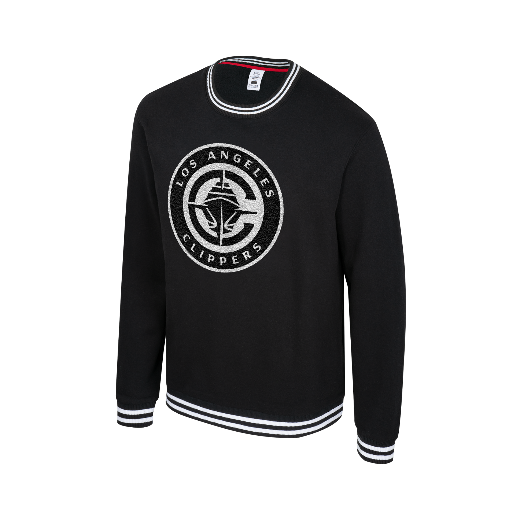 Black Los Angeles Clippers Crewneck