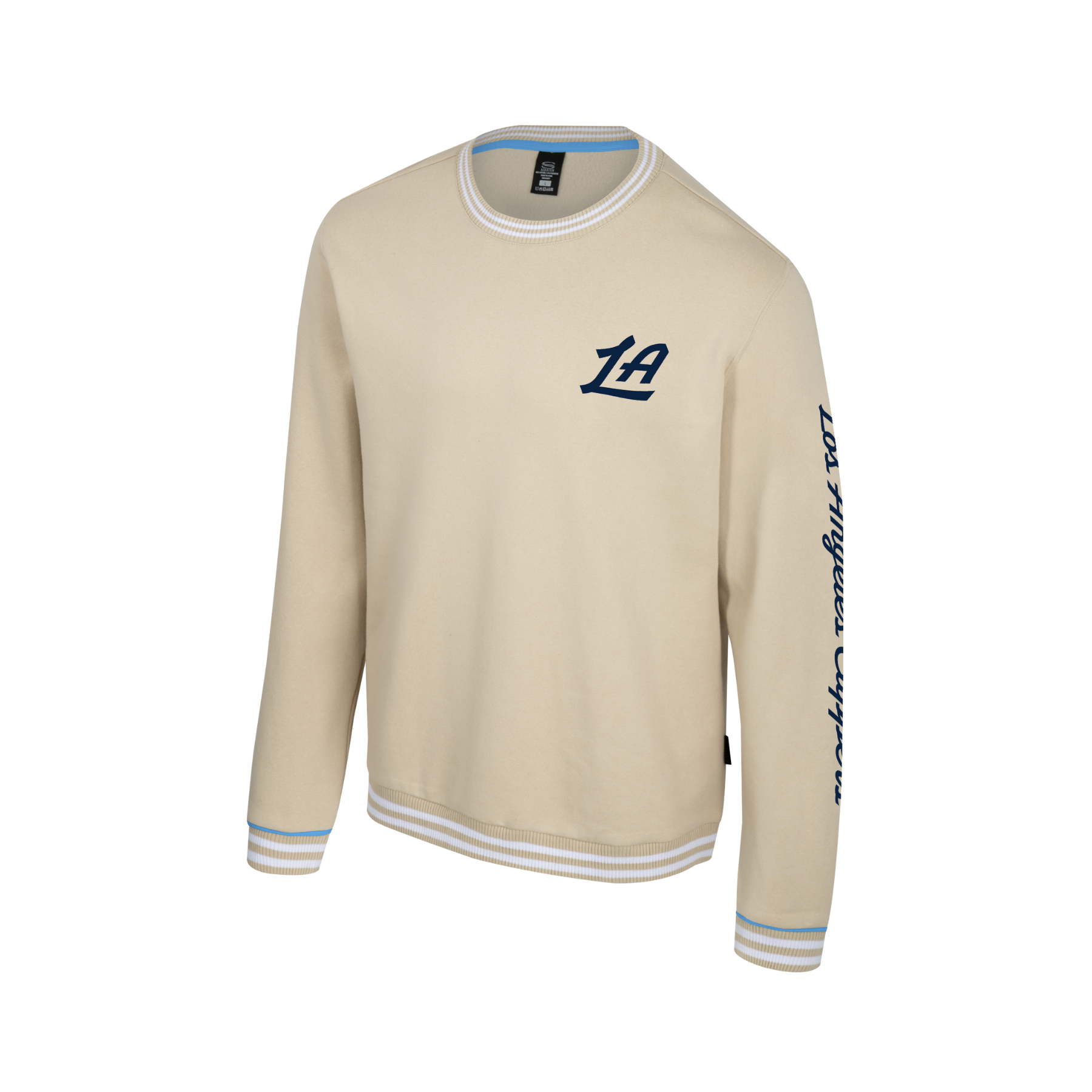 Beige Los Angeles Clippers Crewneck