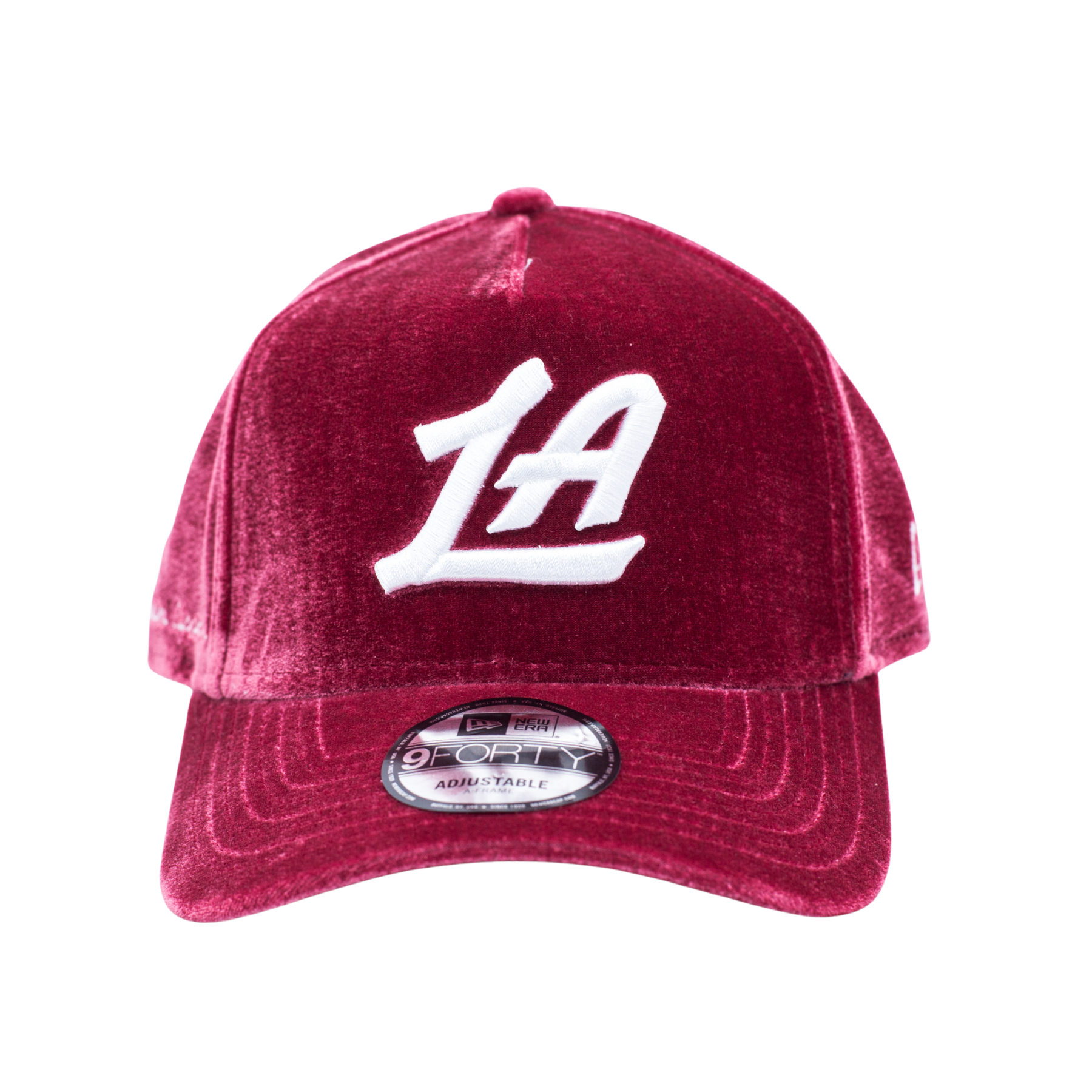 Red Velvet LA Adjustable Hat