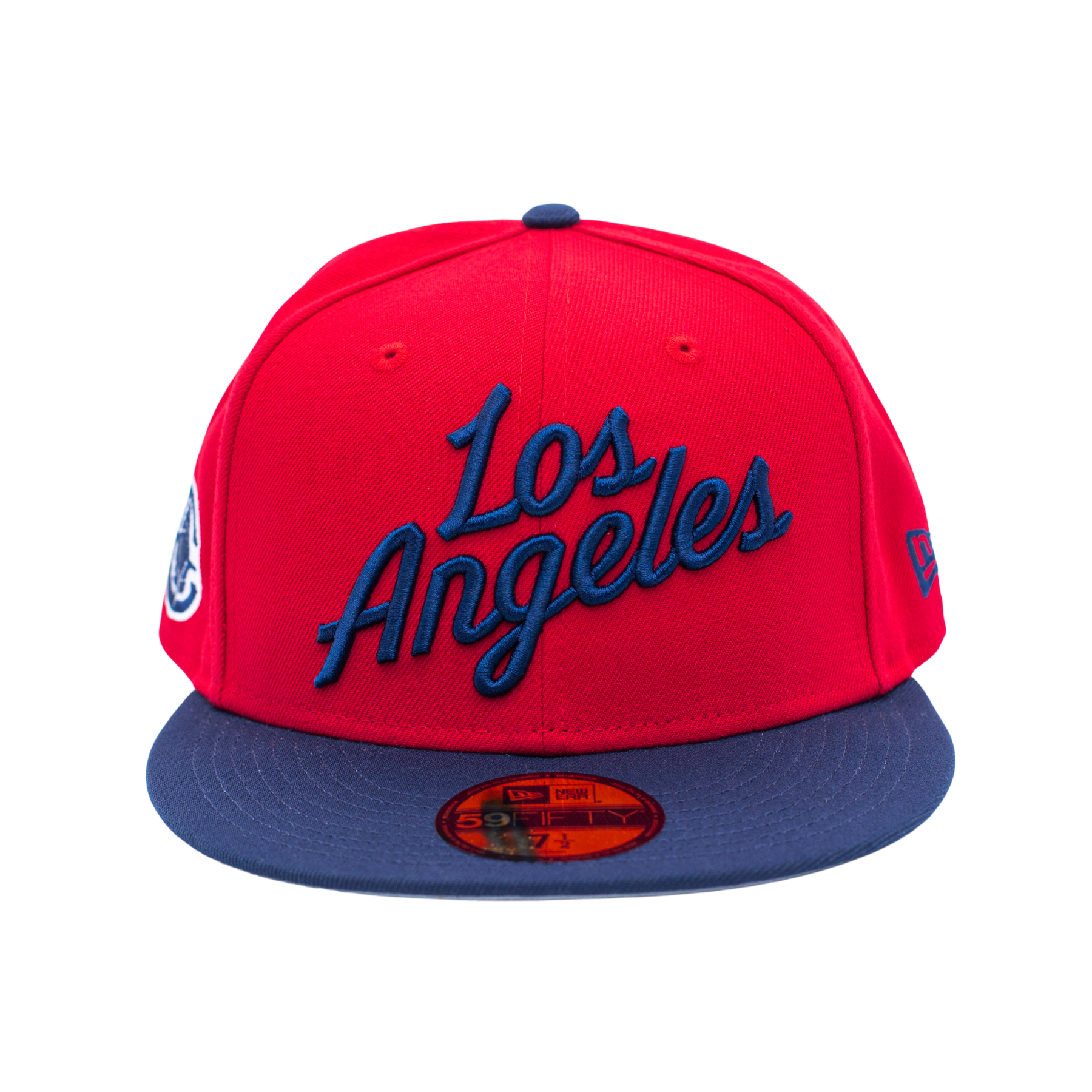 Red Los Angeles 5950 Fitted Hat