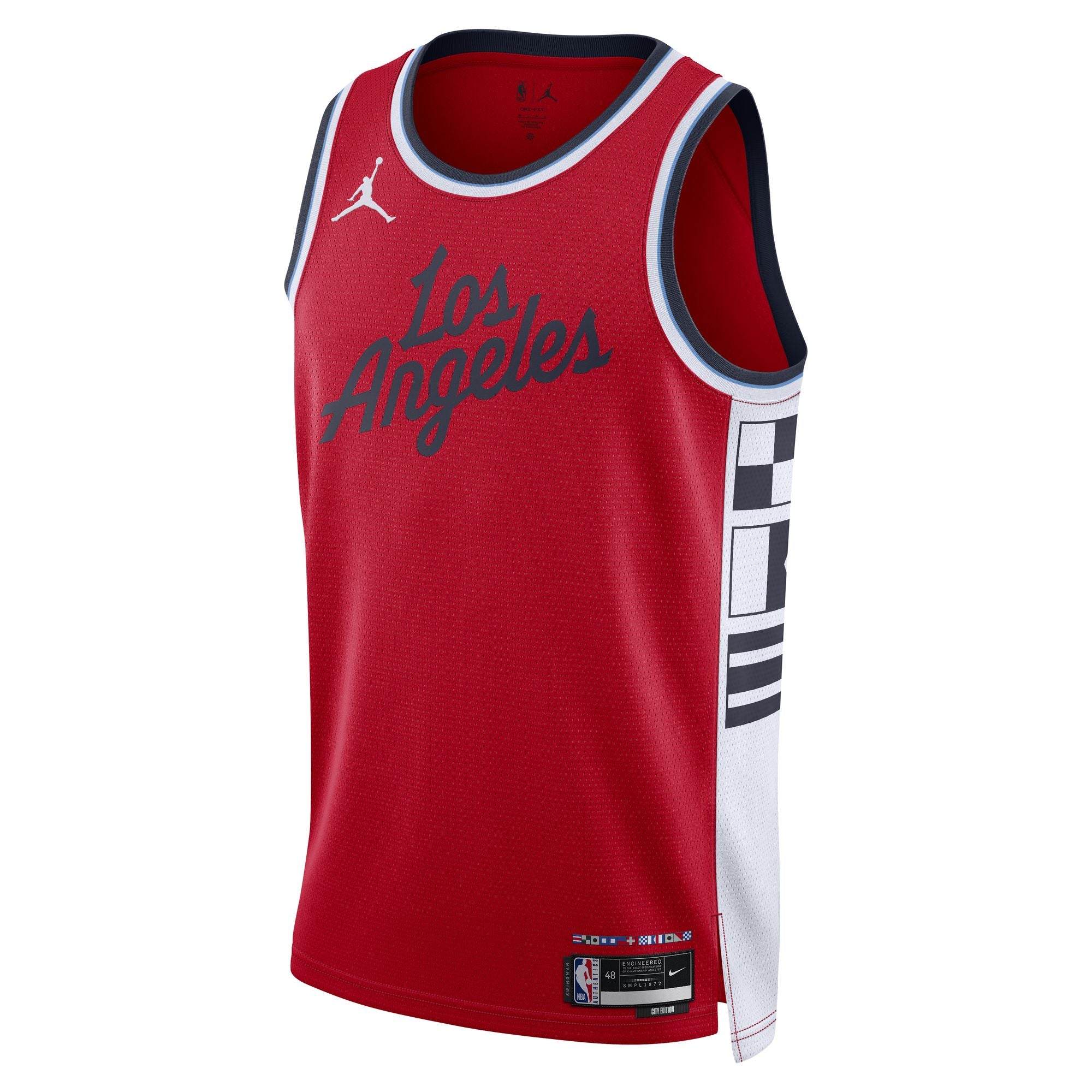 Custom '24-'25 LA Clippers Statement Swingman Jersey