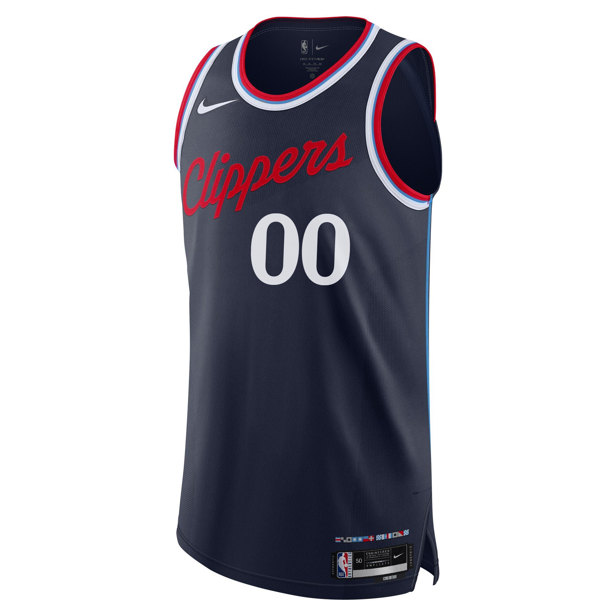 Custom '24-'25 LA Clippers Icon Swingman Jersey