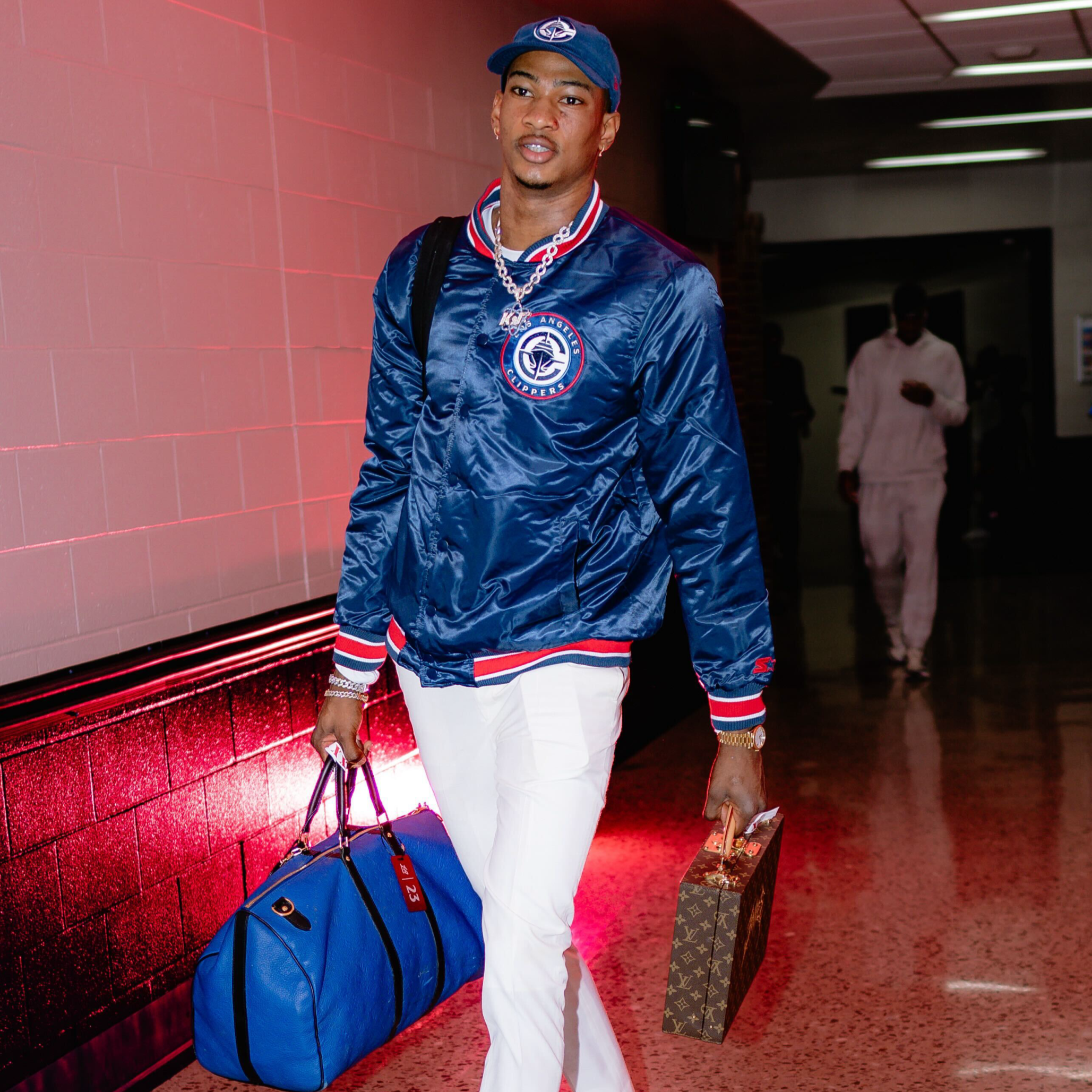 Reversible LA Clippers Varsity Jacket