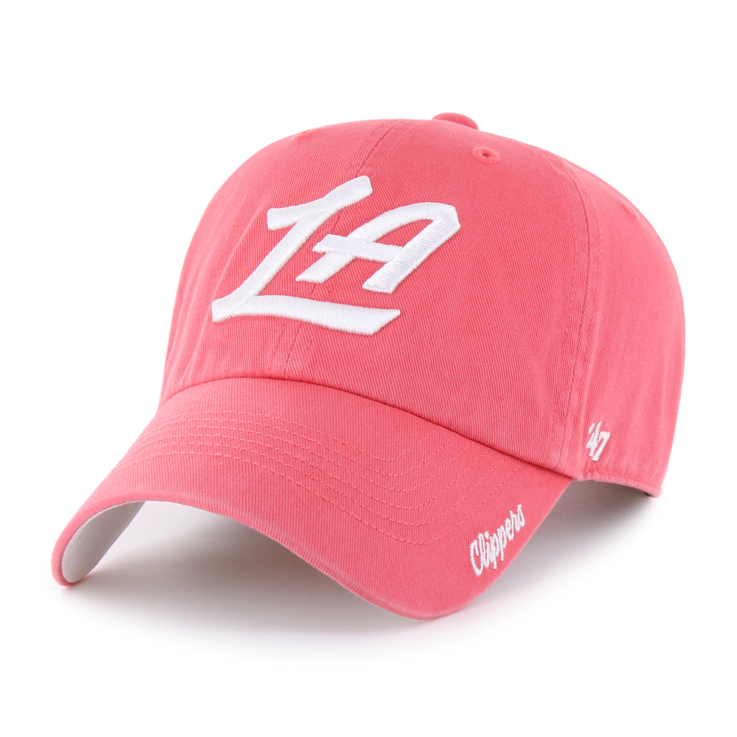 Red LA Dad Hat