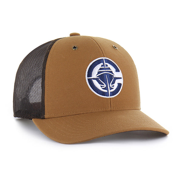 Brown Clippers Carhartt Trucker Hat