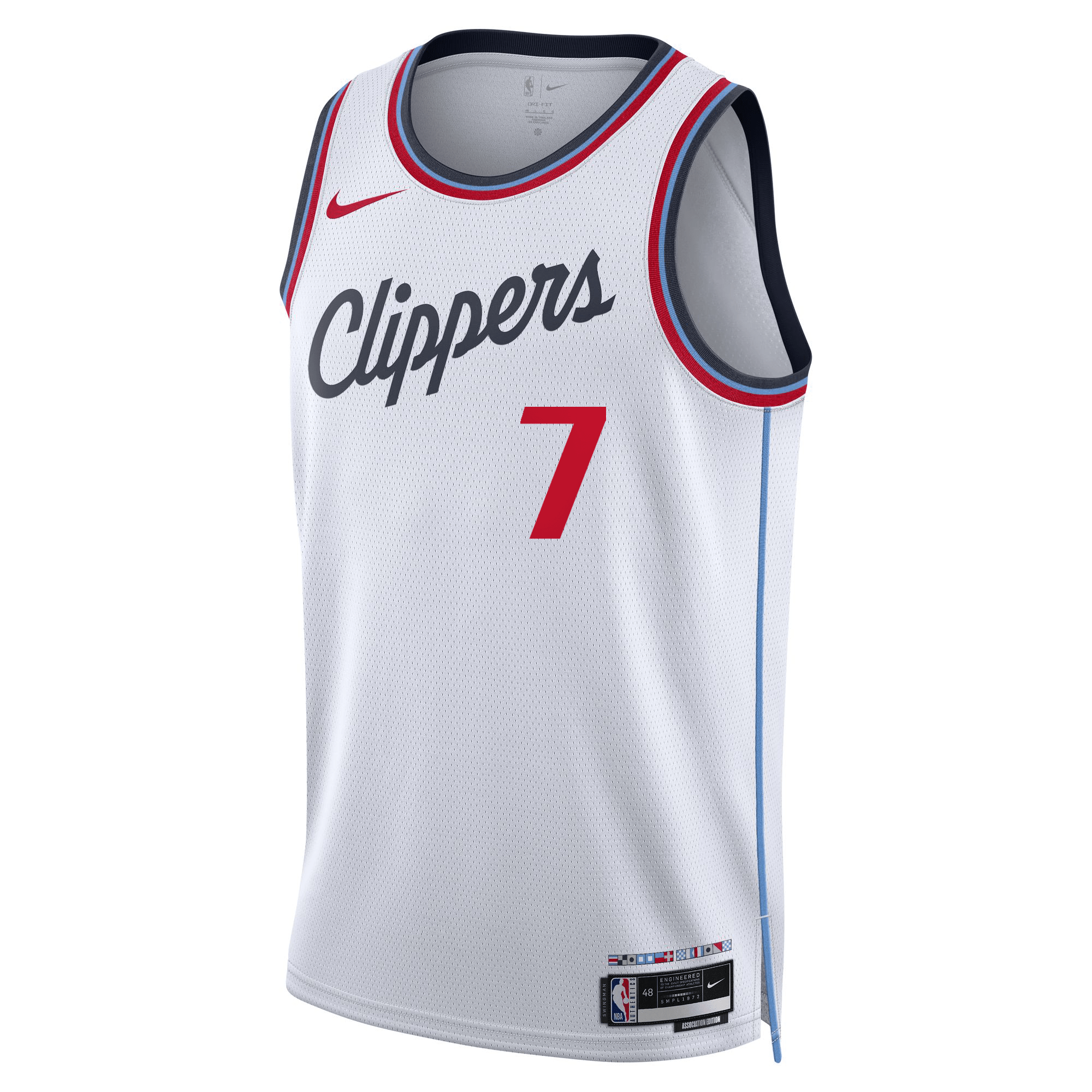 Amir Coffey '24 - '25 Association Swingman Jersey - LA CLIPPERS TEAM STORENike