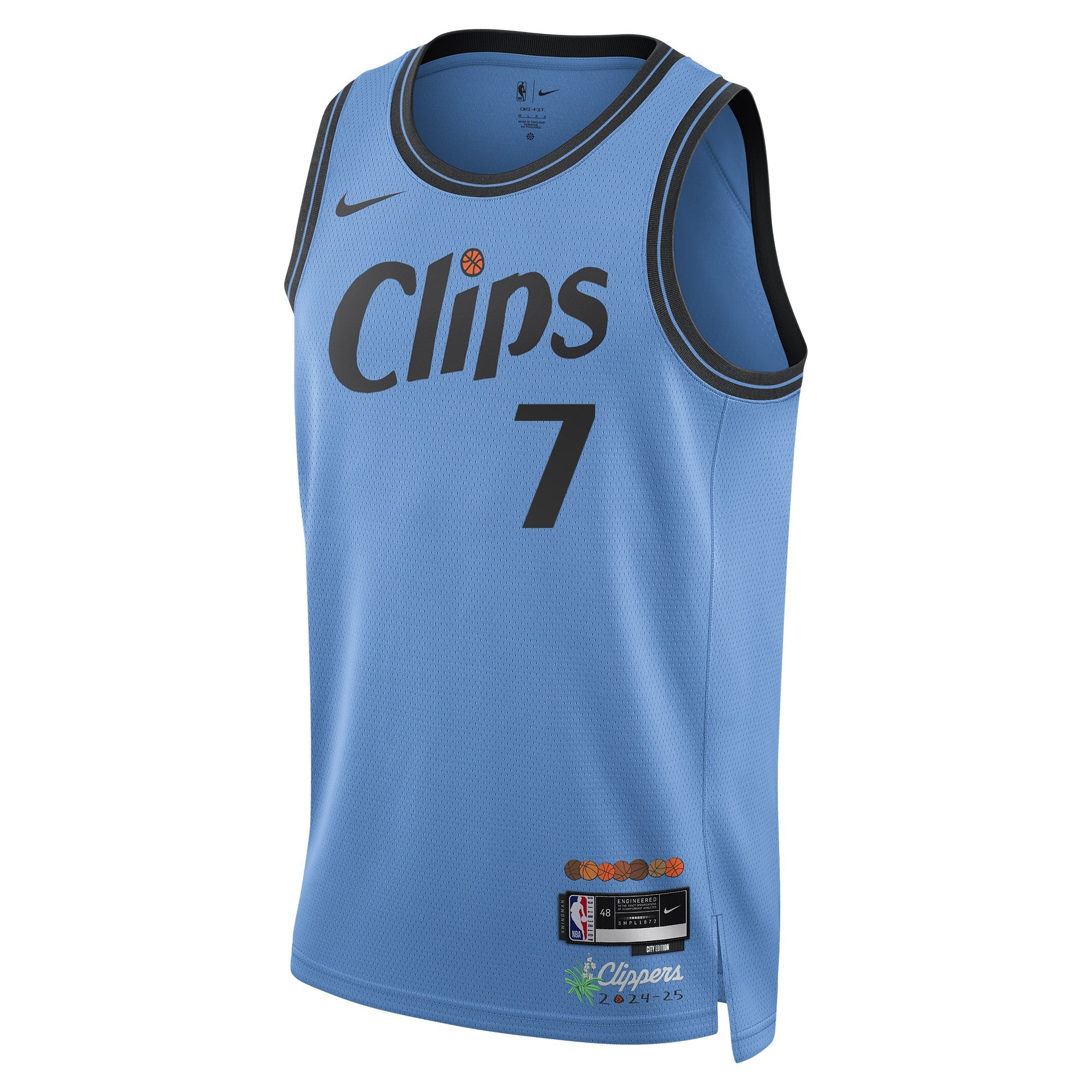 Amir Coffey '24 - '25 City Edition Swingman Jersey - LA CLIPPERS TEAM STORENike11 - 000045 - XS