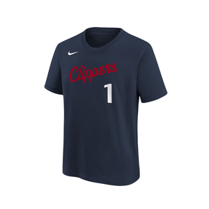 Big Kid Icon James Harden Name & Number T-Shirt - LA CLIPPERS TEAM STORENike40 - 000075 - S