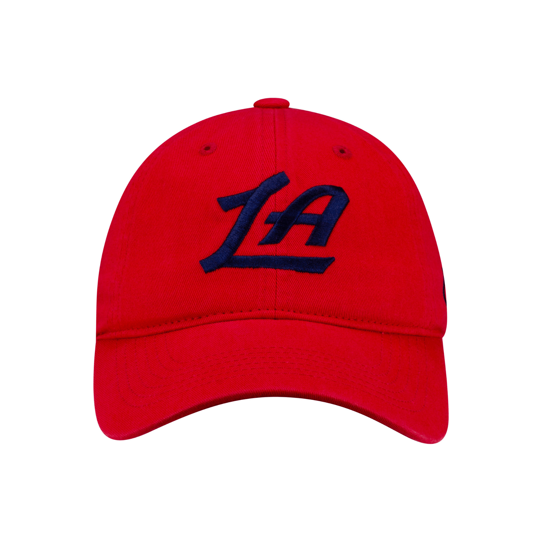 Big Kid Red LA Adjustable Dad Hat - Headwear - Red - 62 - 000007