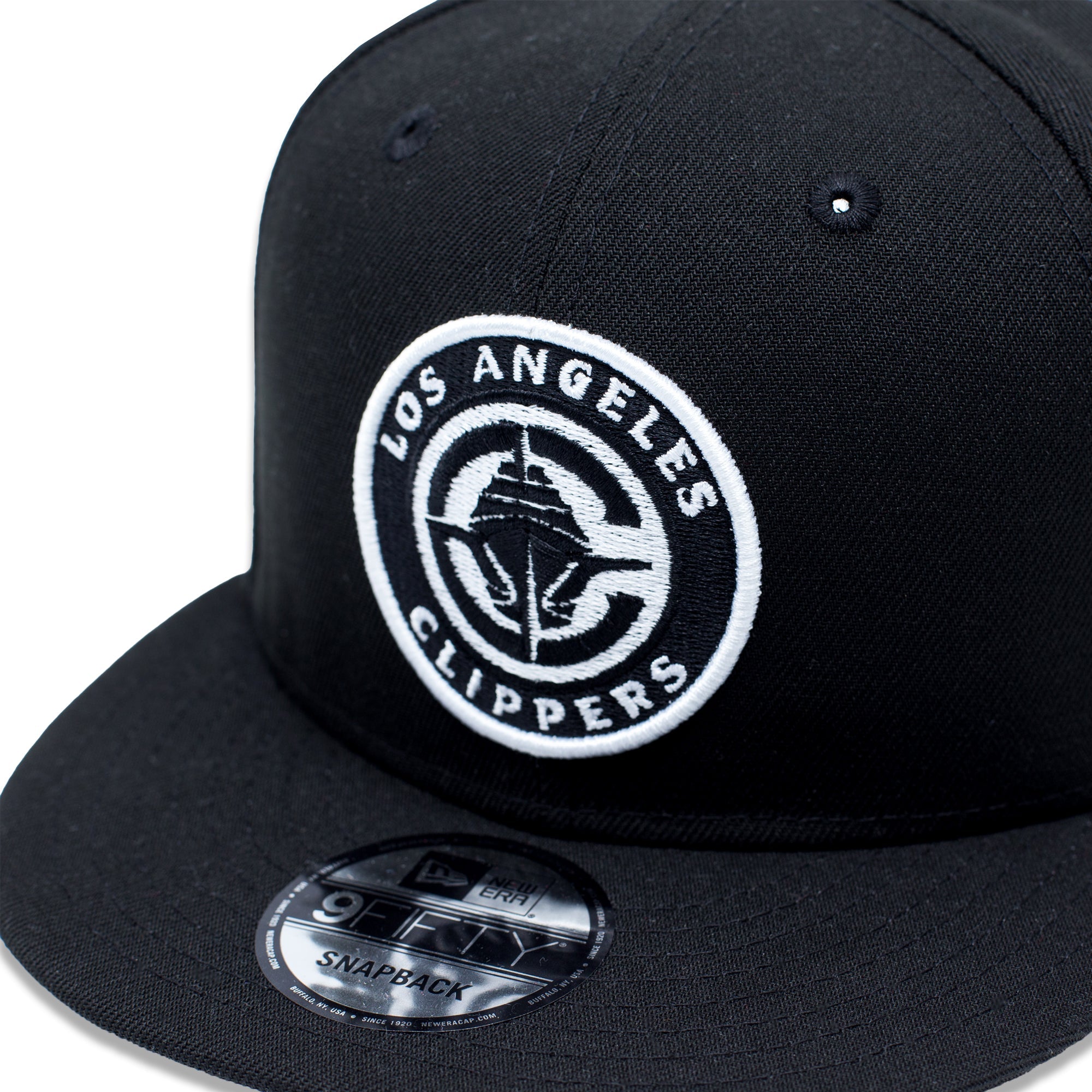 Black Global Logo 5950 Fitted Hat - LA CLIPPERS TEAM STORENew Era60 - 000051 - 7