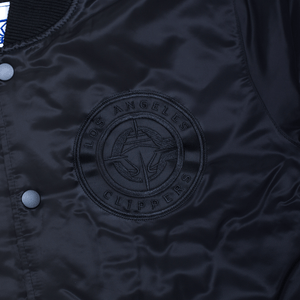 Black LA Clippers Varsity Jacket - LA CLIPPERS TEAM STORESTARTER20 - 000059 - S