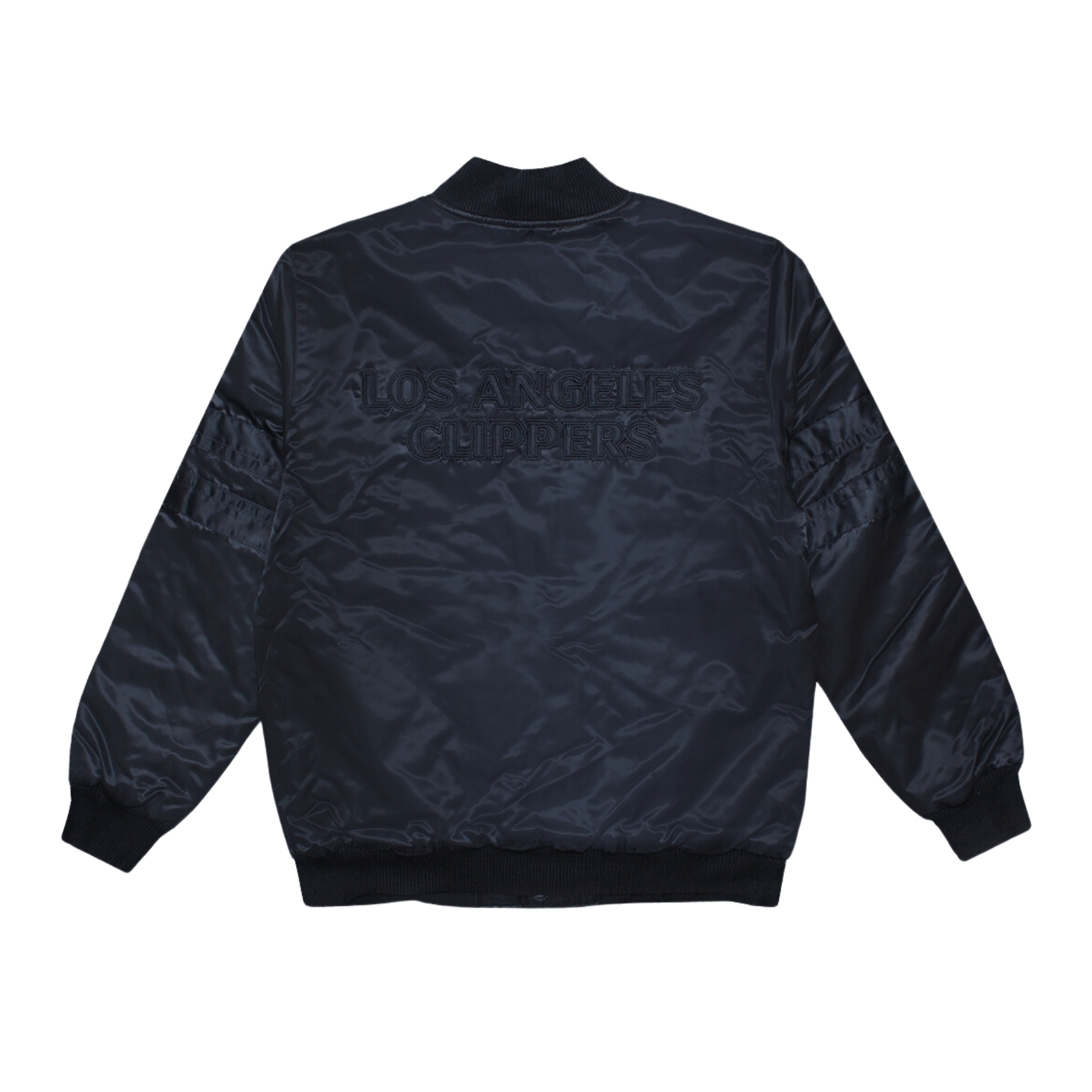 Black LA Clippers Varsity Jacket - LA CLIPPERS TEAM STORESTARTER20 - 000059 - S