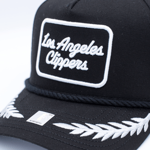 Black Los Angeles Clippers Leaves Snapback - LA CLIPPERS TEAM STORENew Era60 - 000088