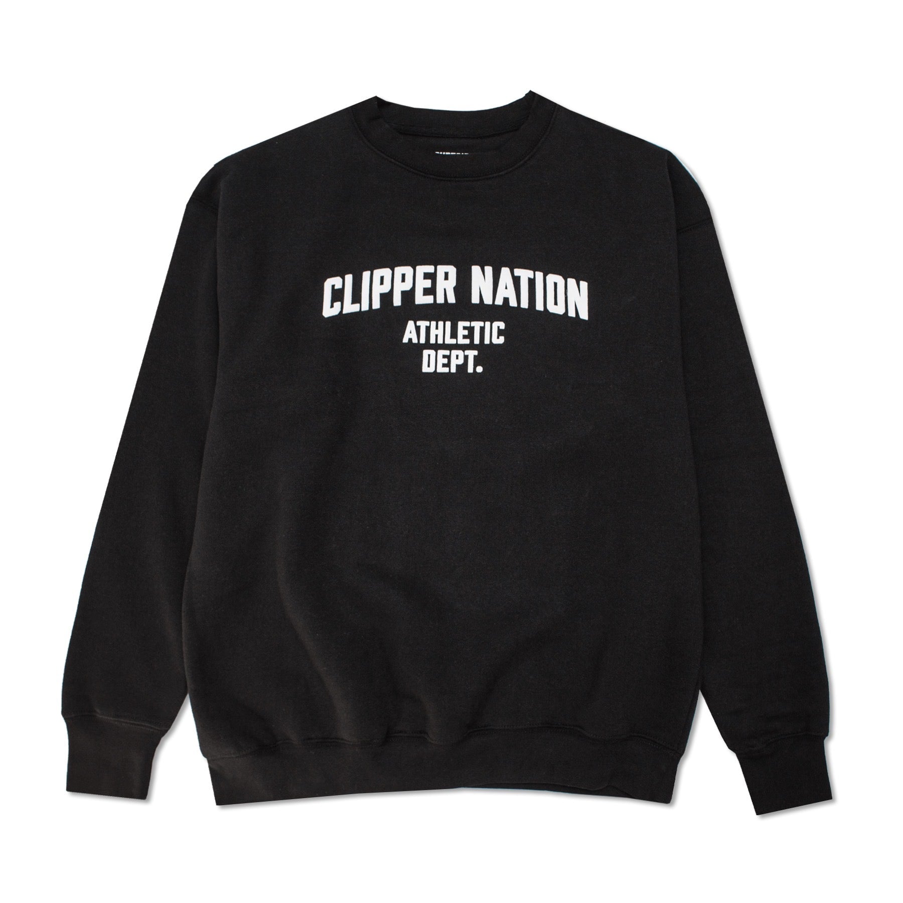 Clipper Nation Puff Print Crewneck - LA CLIPPERS TEAM STORECourtside Supply20 - 000233 - S